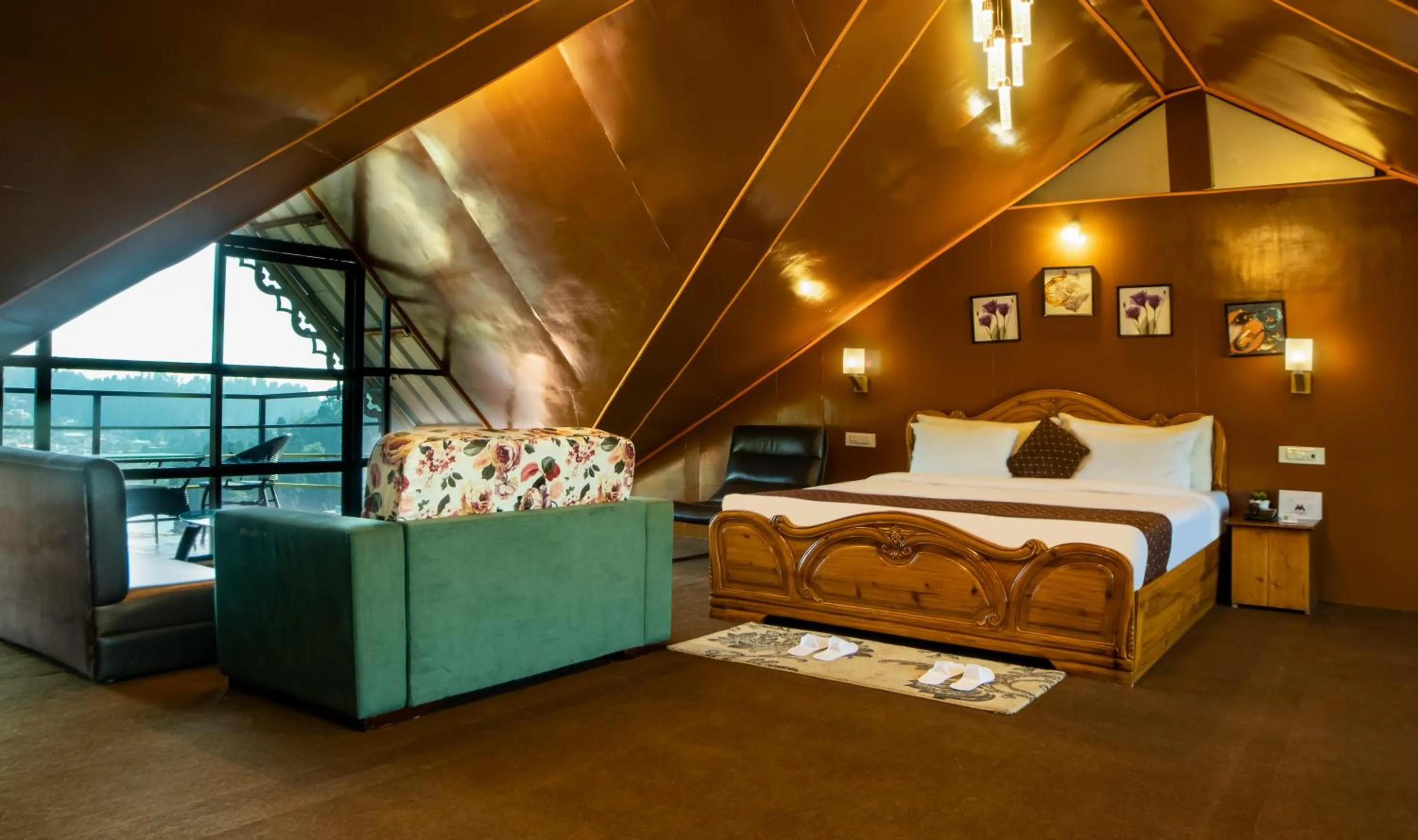 Deluxe Double Room (2 Adults + 1 Child) in Mount Queens Hill Resort & Spa