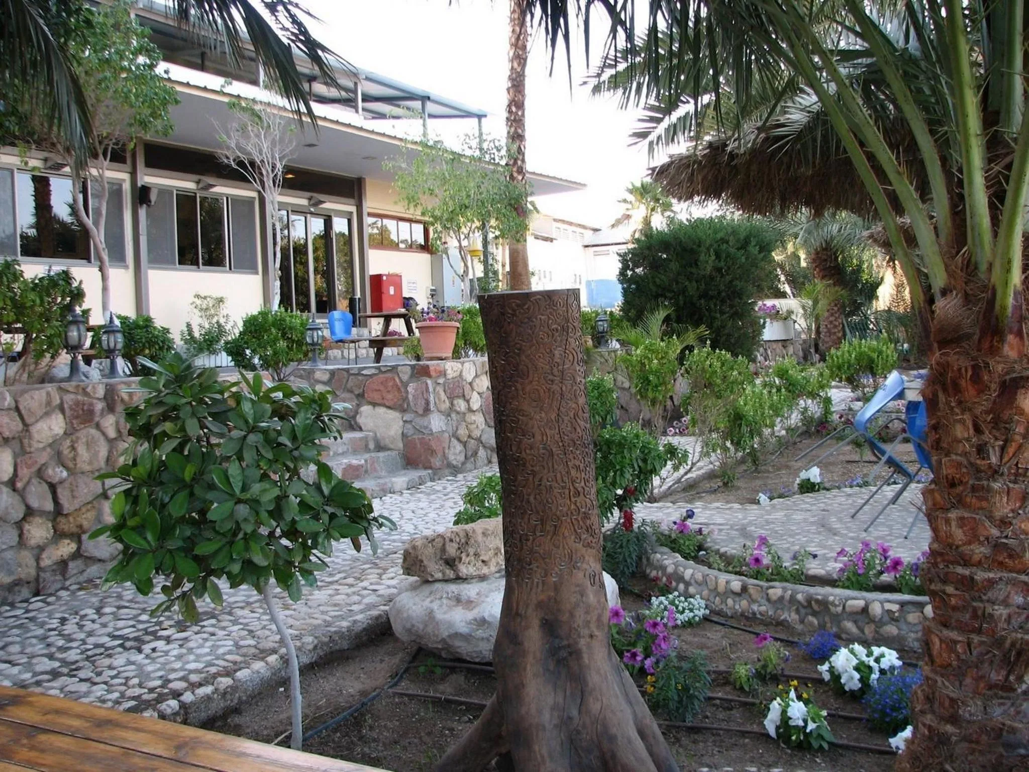 Facade/entrance in Arava Hostel