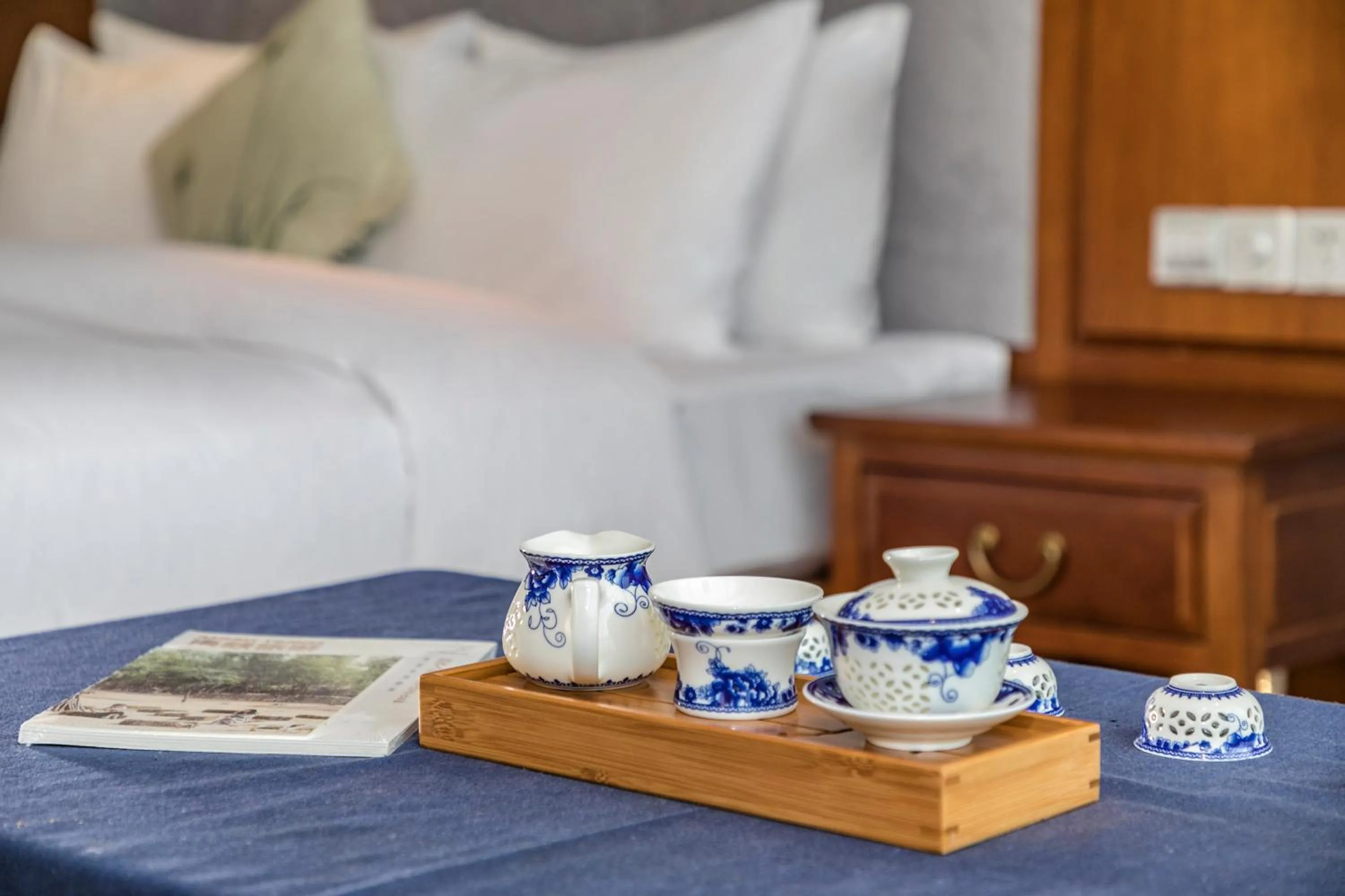 Bed in Fliport Garden Hotel Wuyishan