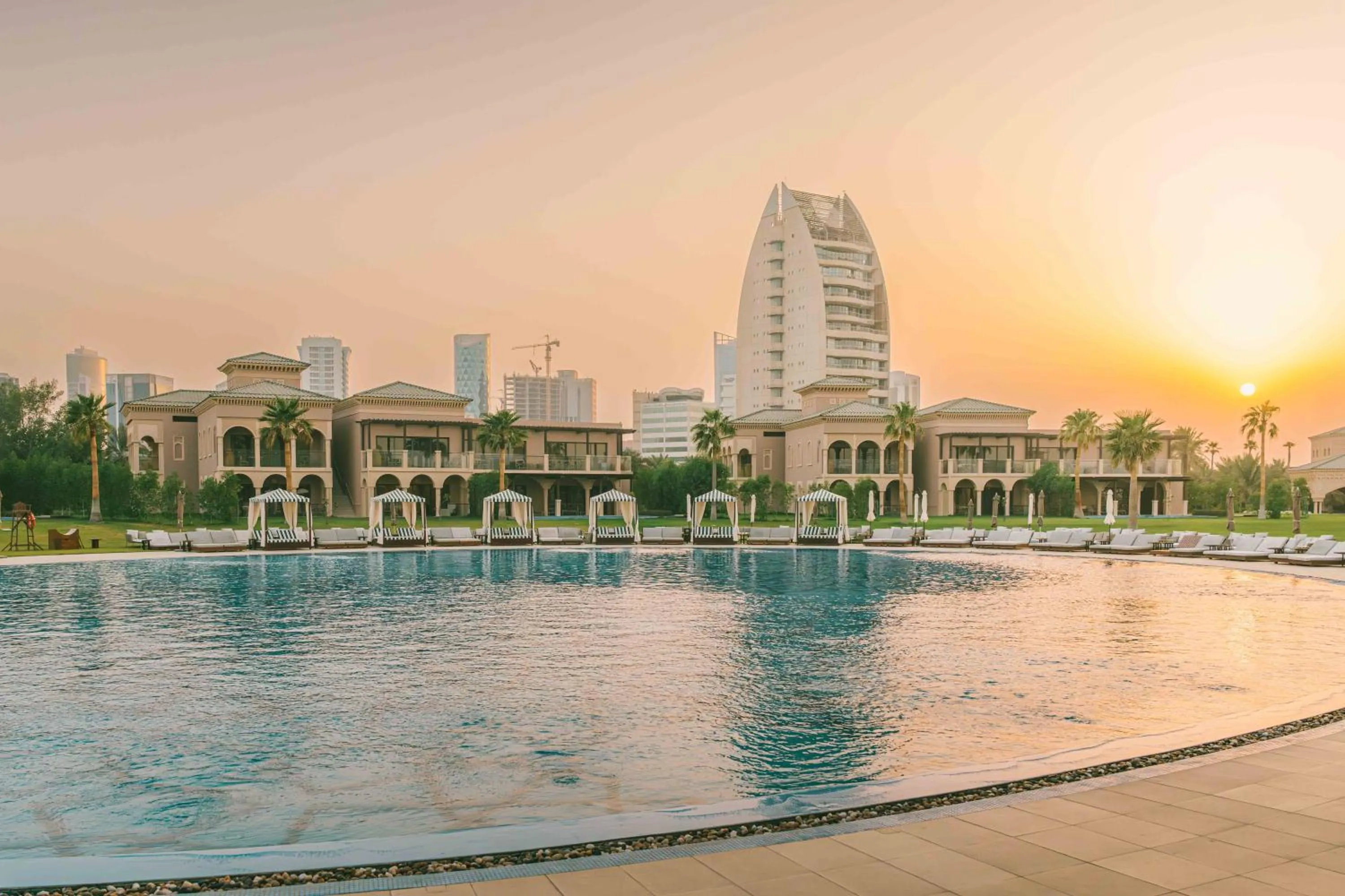 Swimming pool in Royal Saray Resort
