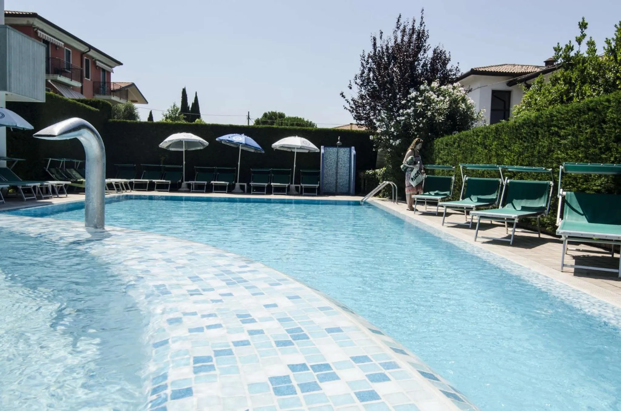 Swimming pool in Hotel Smeraldo