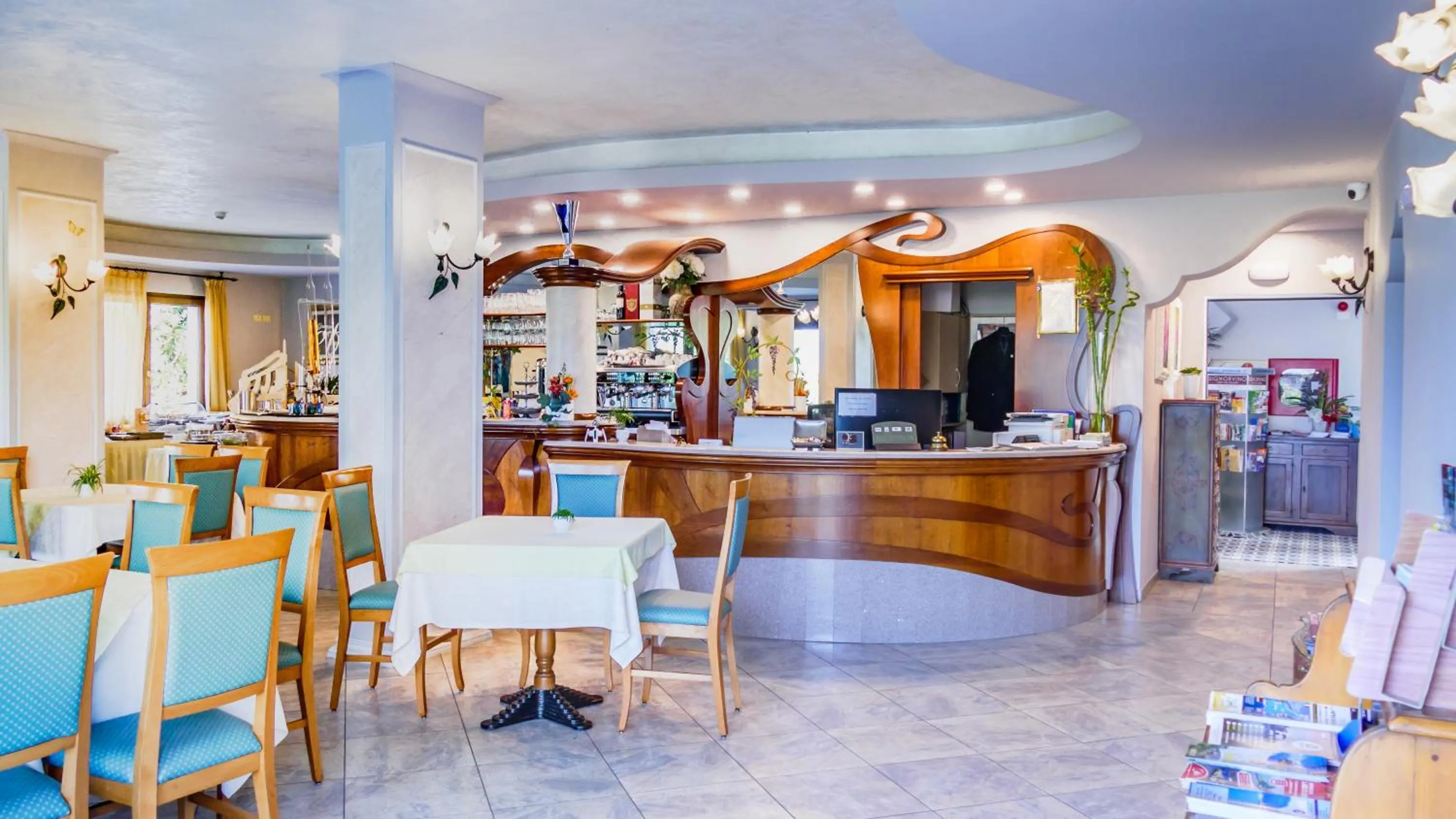 Lobby or reception in Hotel Smeraldo