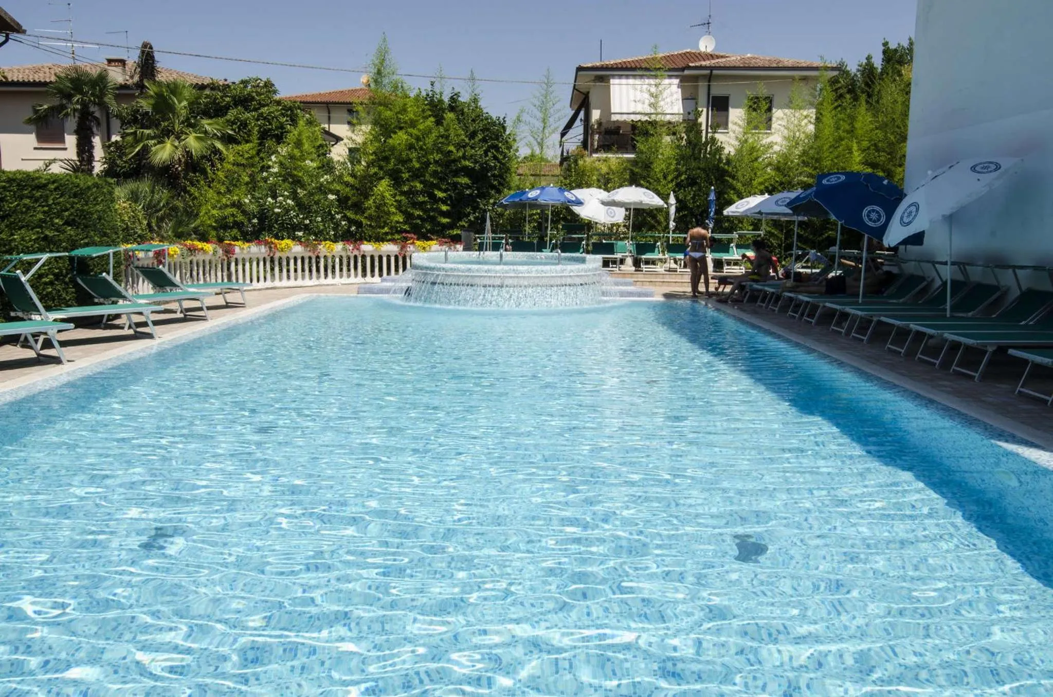 Swimming pool in Hotel Smeraldo