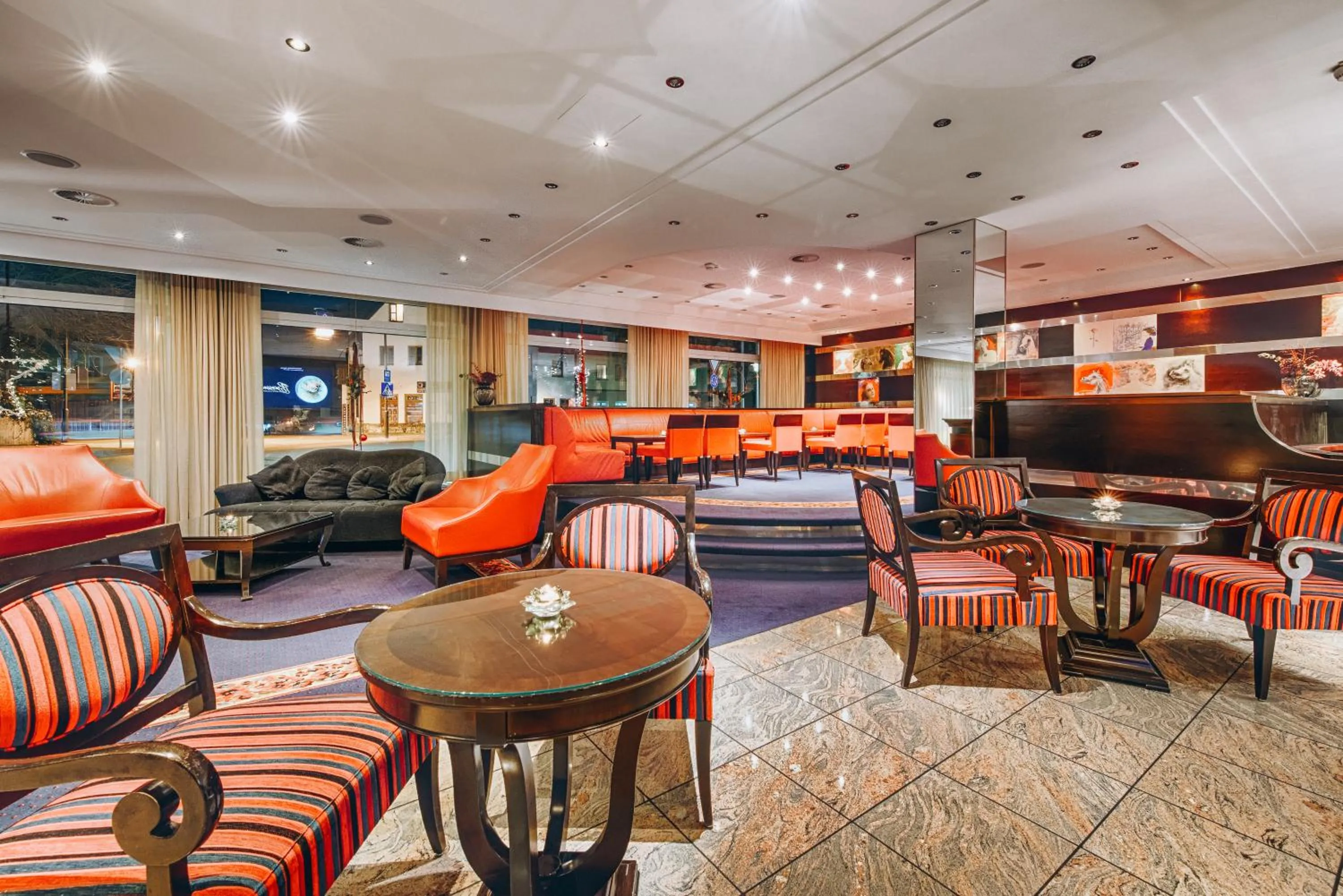 Lobby or reception in Hotel Moosburger Hof