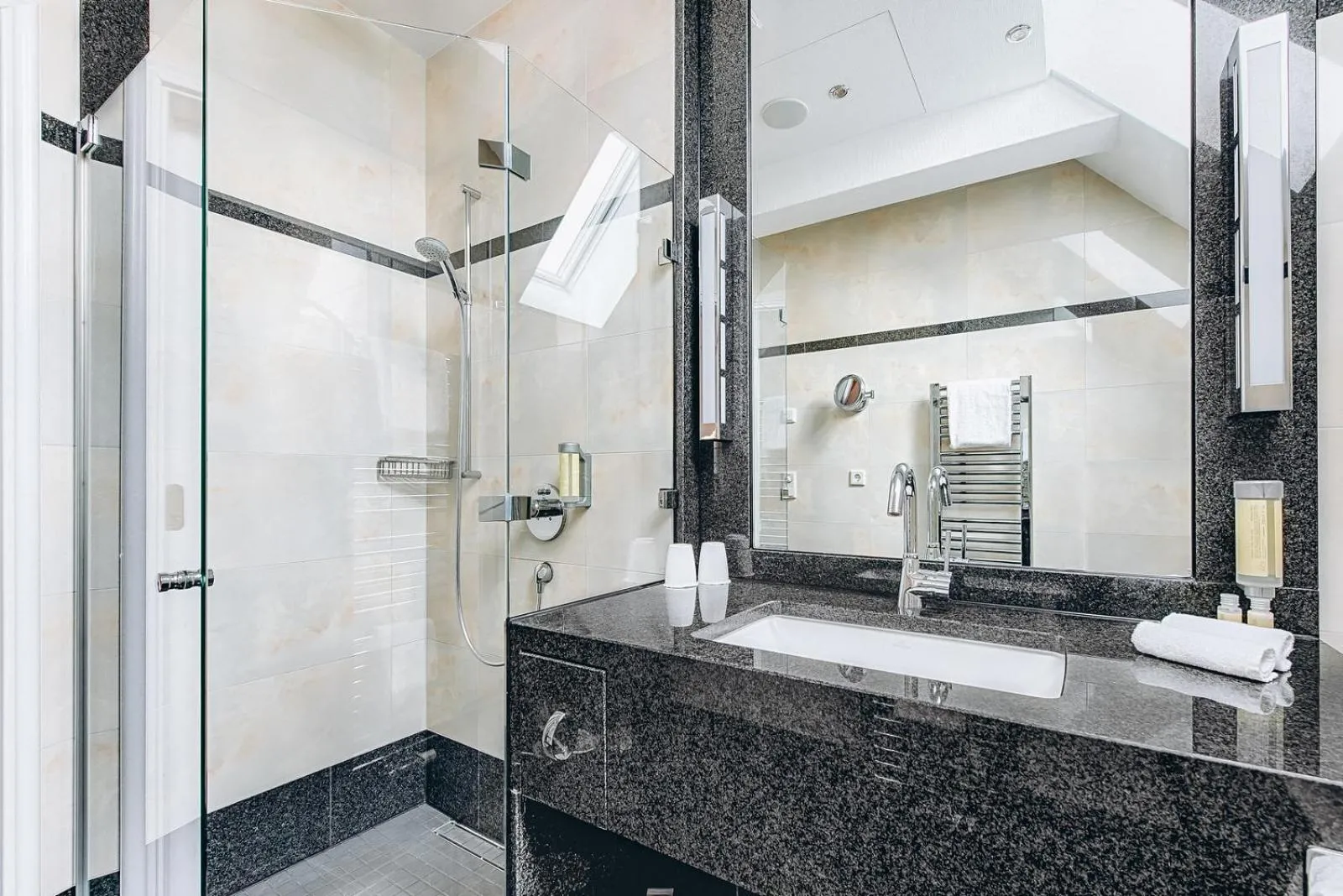 Bathroom in Hotel Moosburger Hof