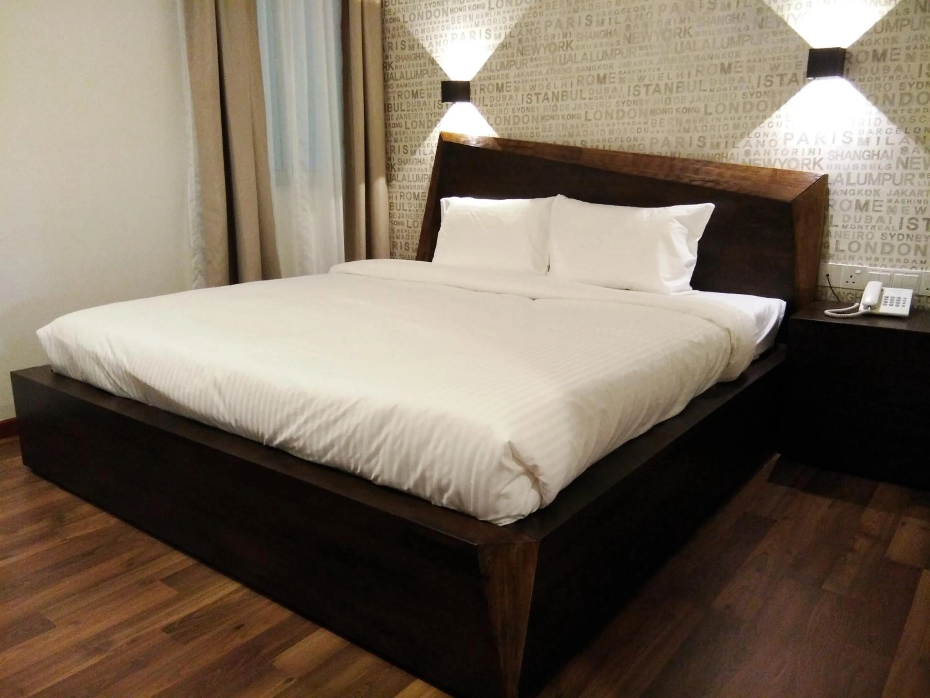 Bed in Wifi Boutique Hotel