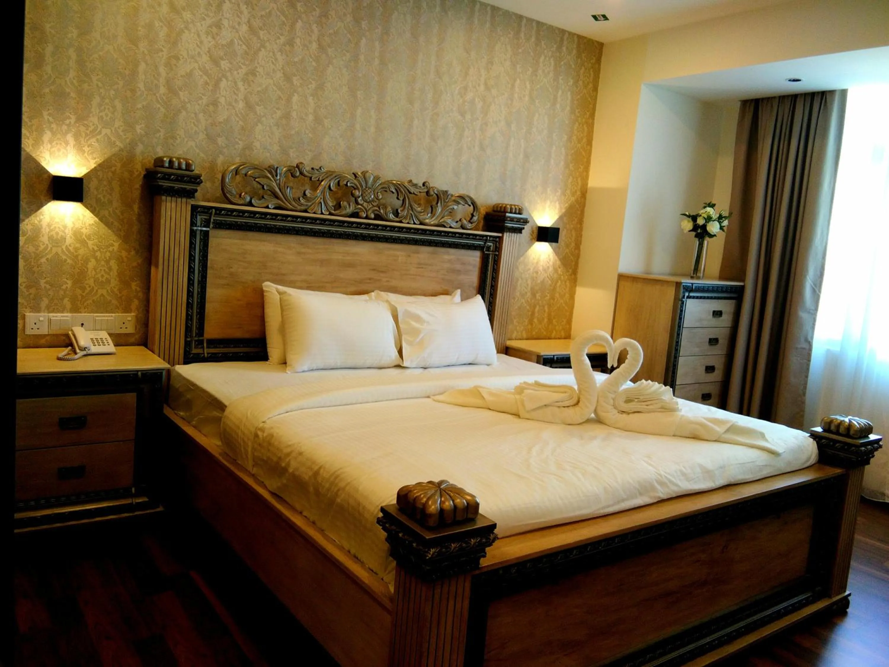 Bed in Wifi Boutique Hotel