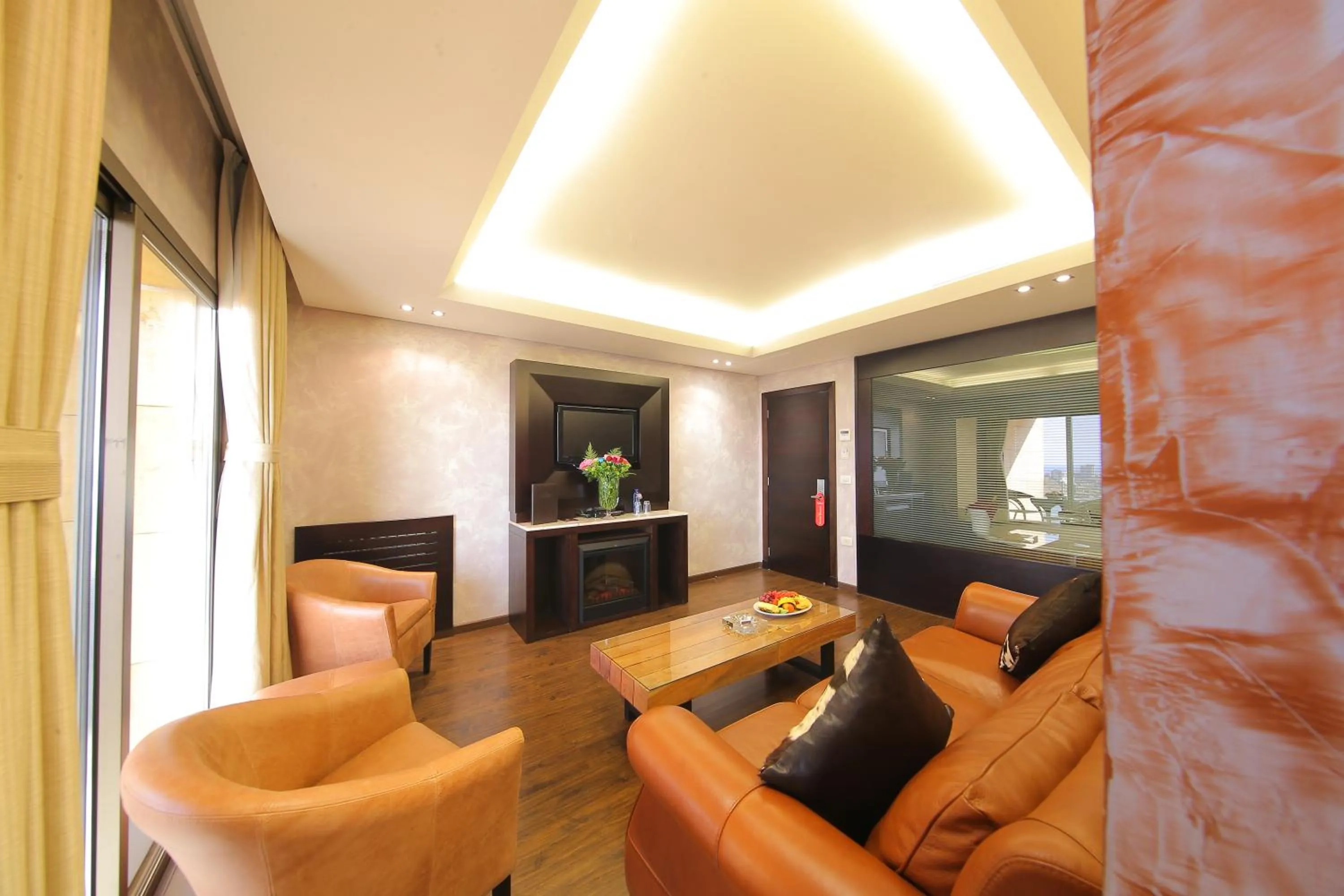 Decorative detail in Sunrise Hotel