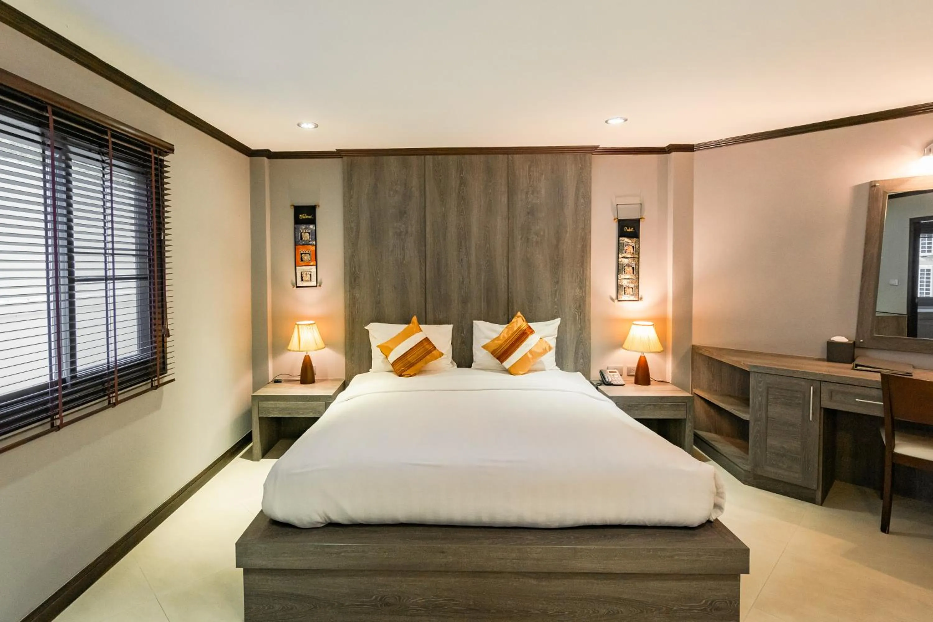 Bed in Naiya Buree Boutique Resort Nai Harn Beach