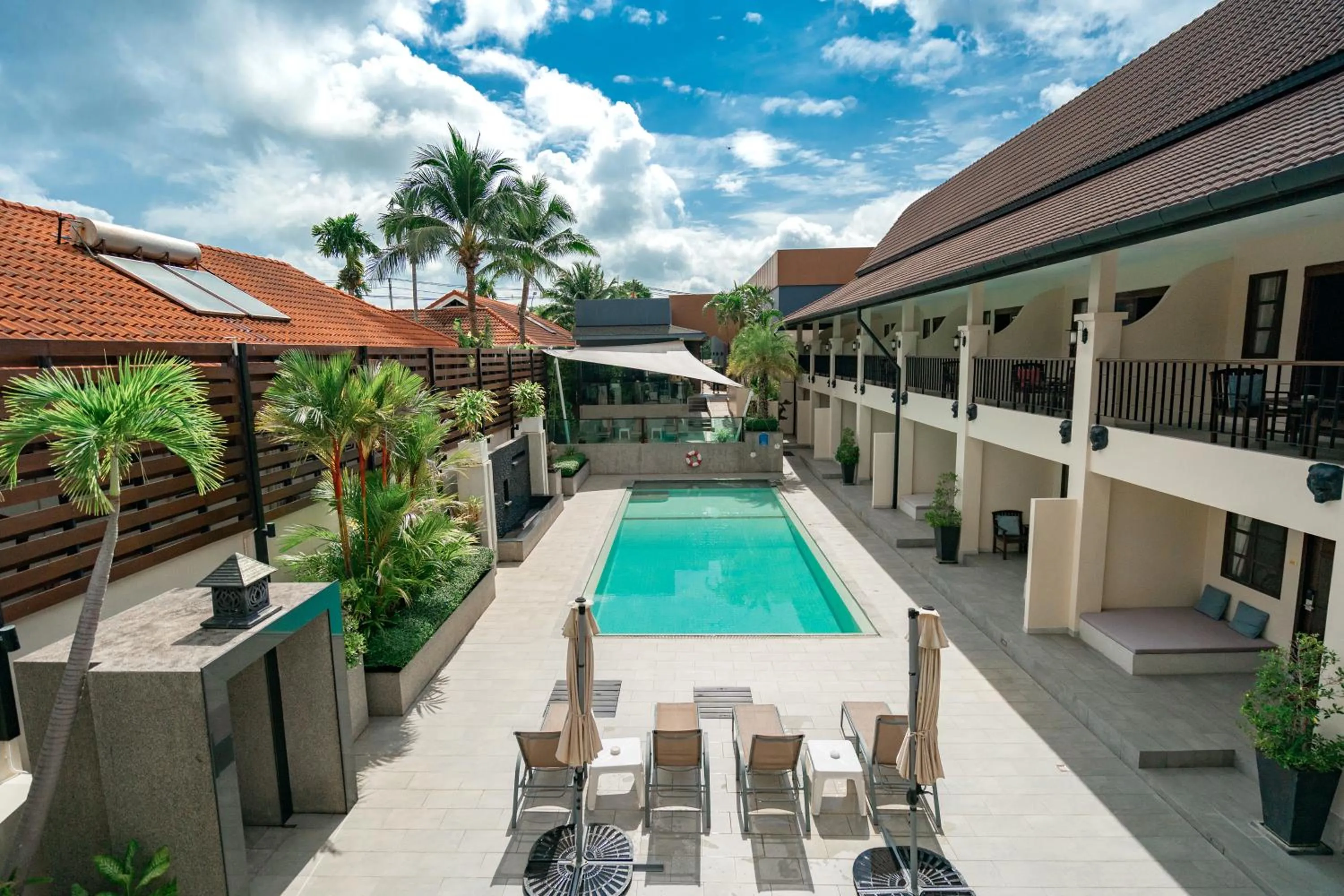 Pool view in Naiya Buree Boutique Resort Nai Harn Beach