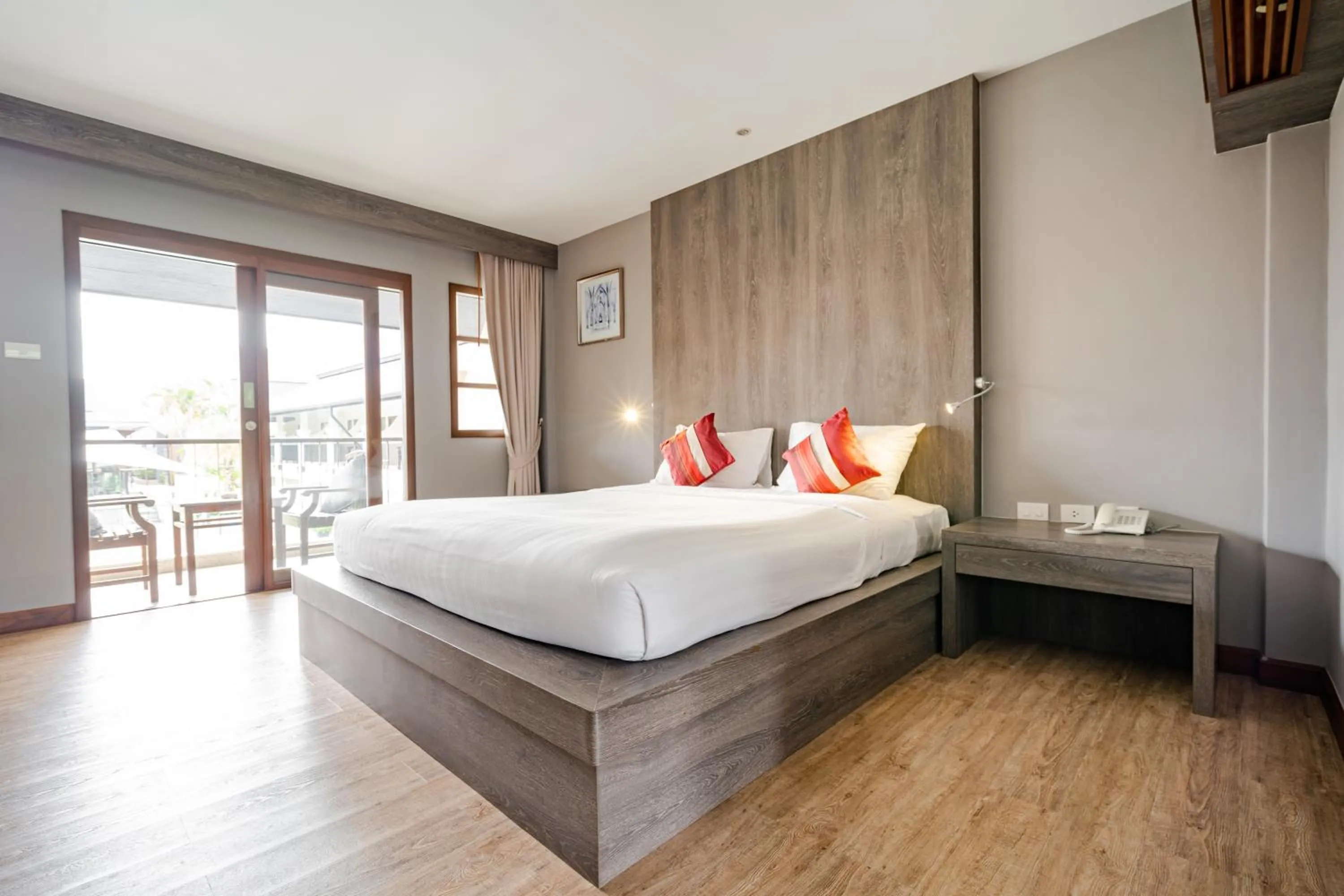 Bed in Naiya Buree Boutique Resort Nai Harn Beach