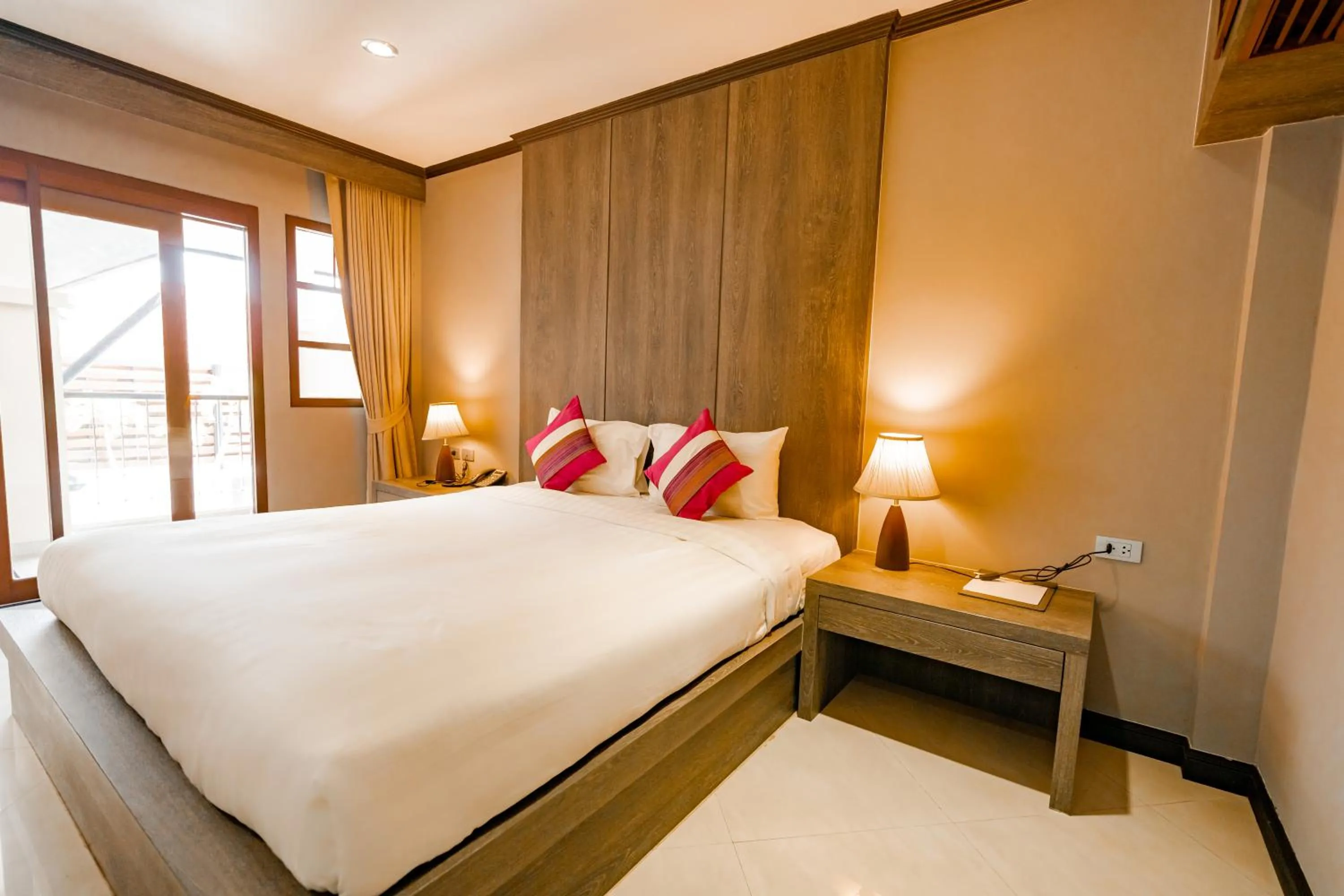 Bed in Naiya Buree Boutique Resort Nai Harn Beach
