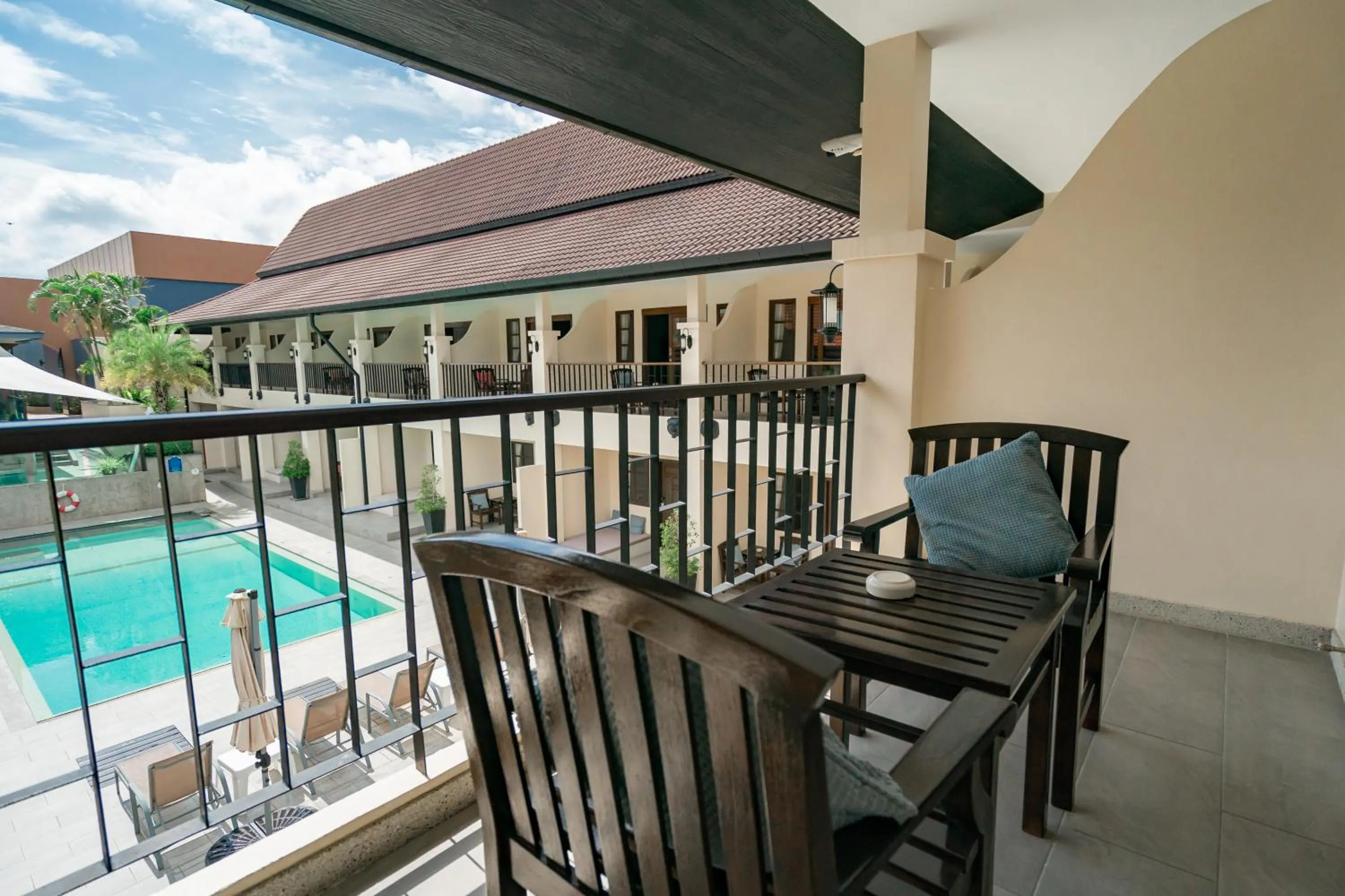 Balcony/Terrace in Naiya Buree Boutique Resort Nai Harn Beach