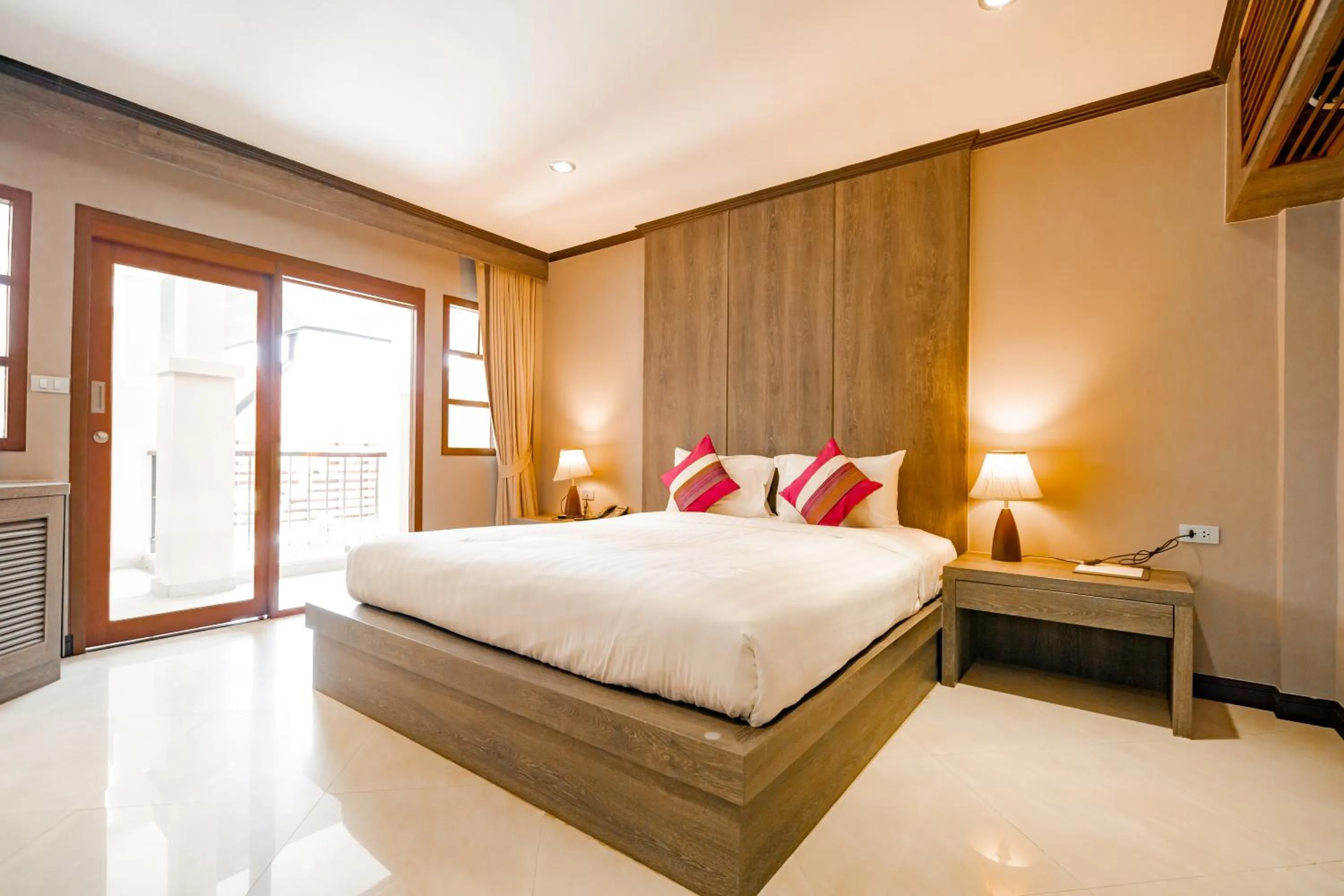 Bed in Naiya Buree Boutique Resort Nai Harn Beach