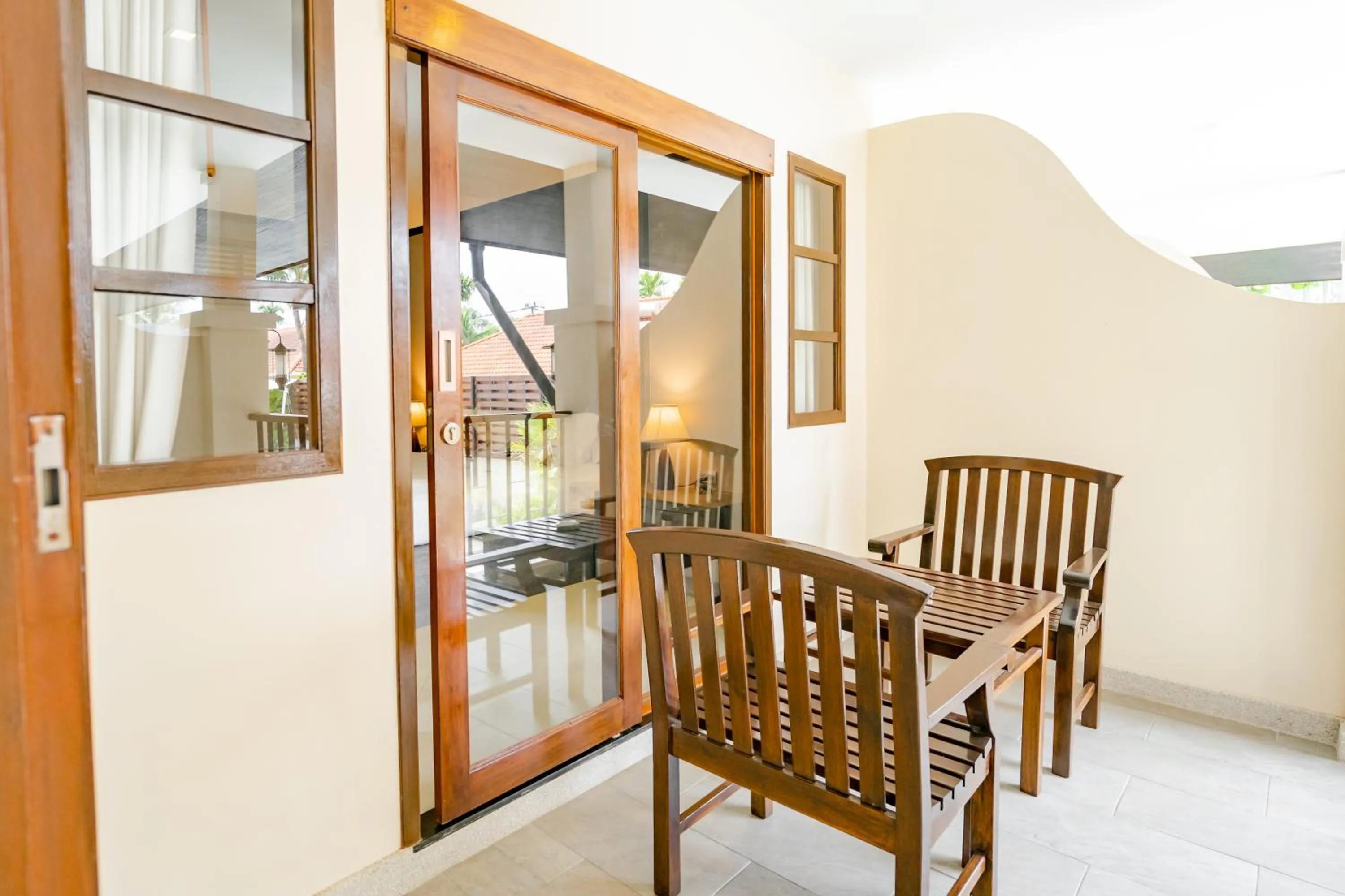 Balcony/Terrace in Naiya Buree Boutique Resort Nai Harn Beach