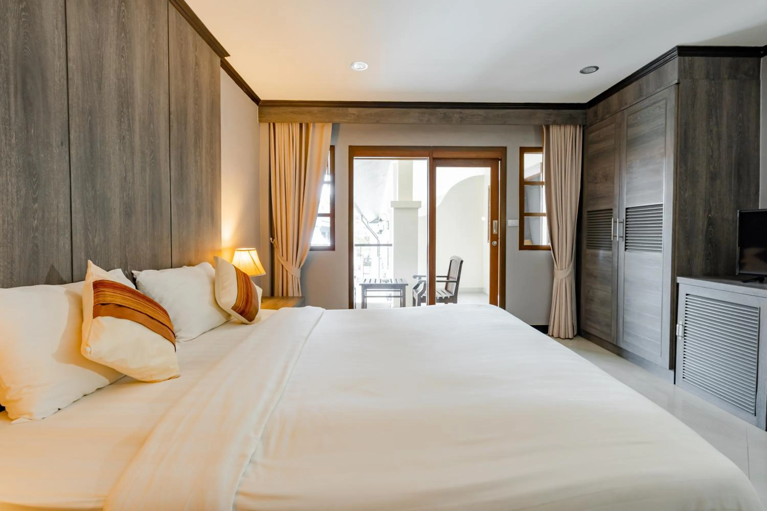 Bed in Naiya Buree Boutique Resort Nai Harn Beach
