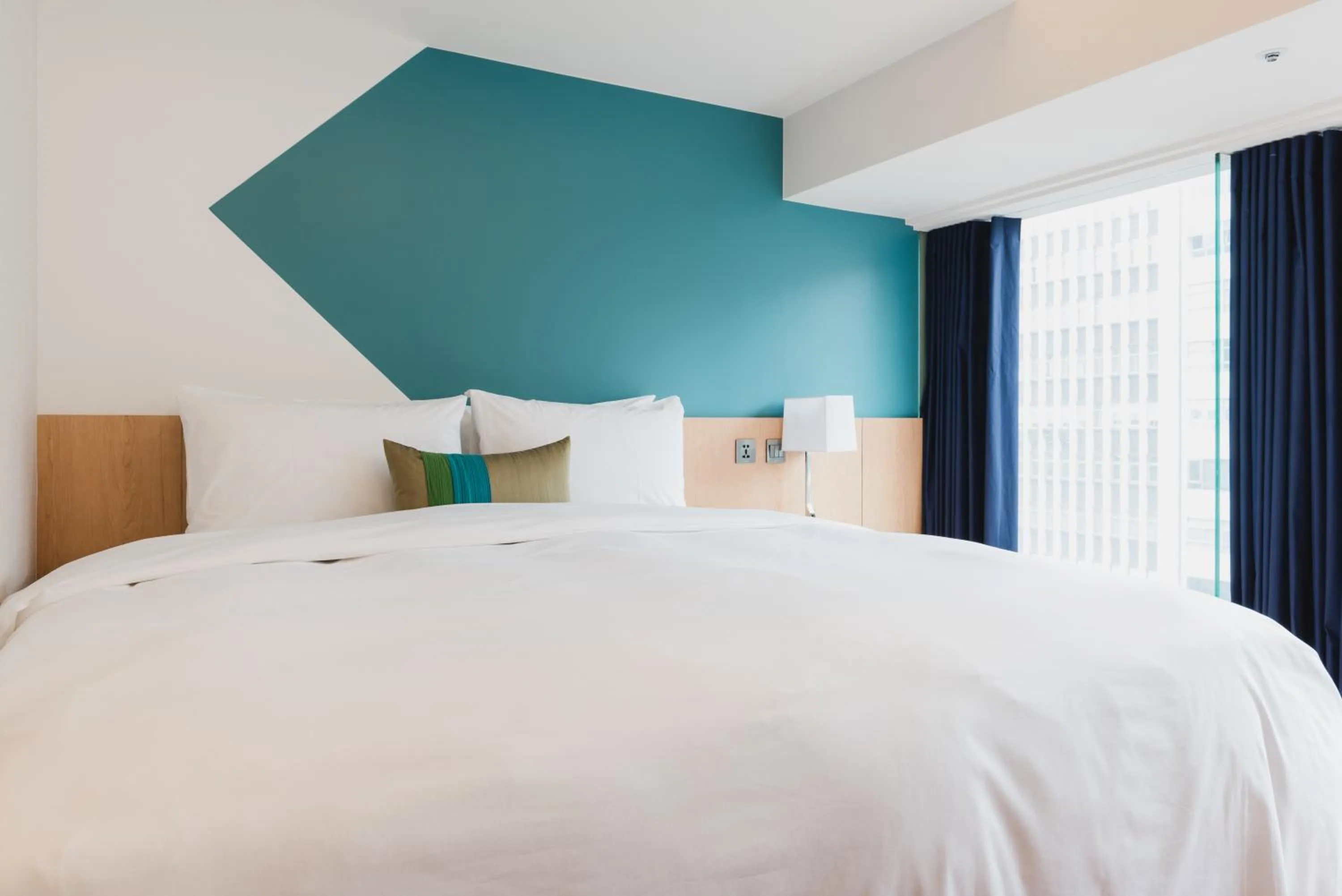 Photo of the whole room, Bed in Hej Taipei