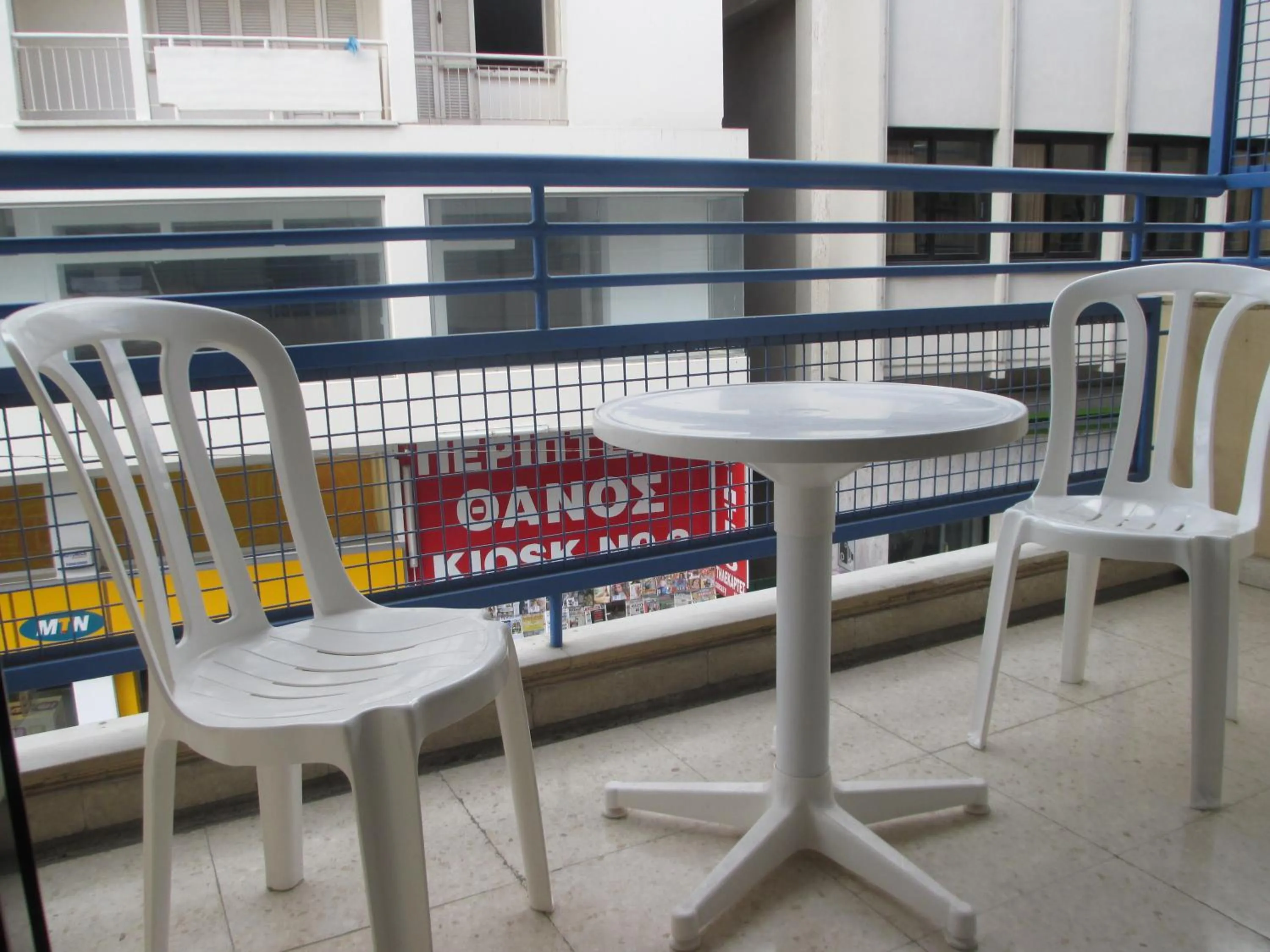 Balcony/Terrace in Atrium Zenon Hotel Apartments