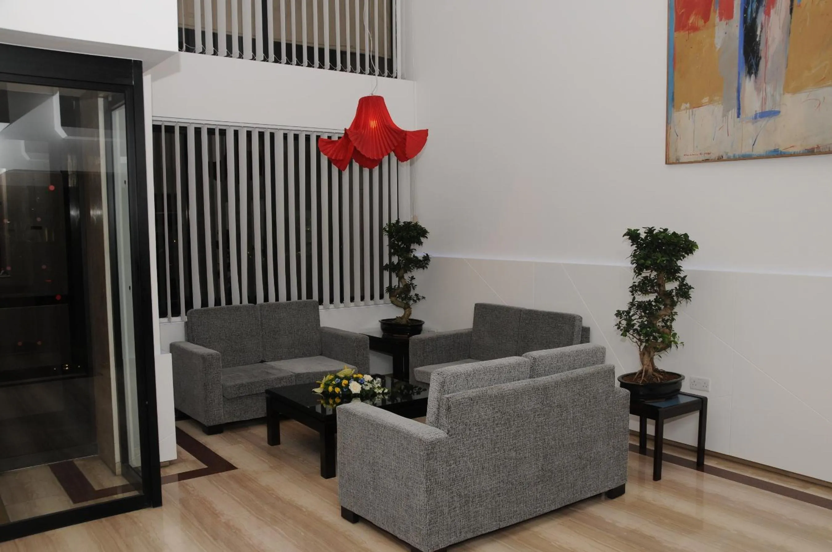 Lobby or reception in Atrium Zenon Hotel Apartments