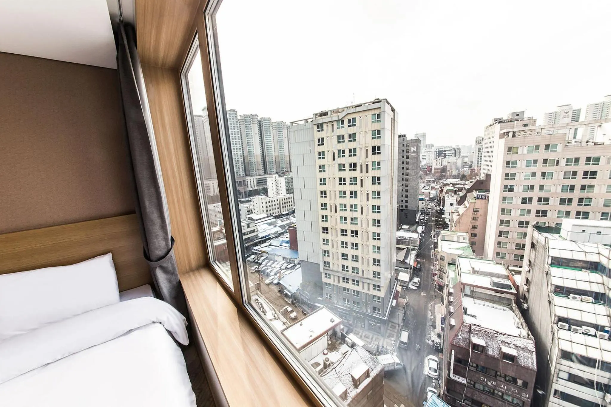 City view, Bed in Jongno Lumia Tourist Hotel