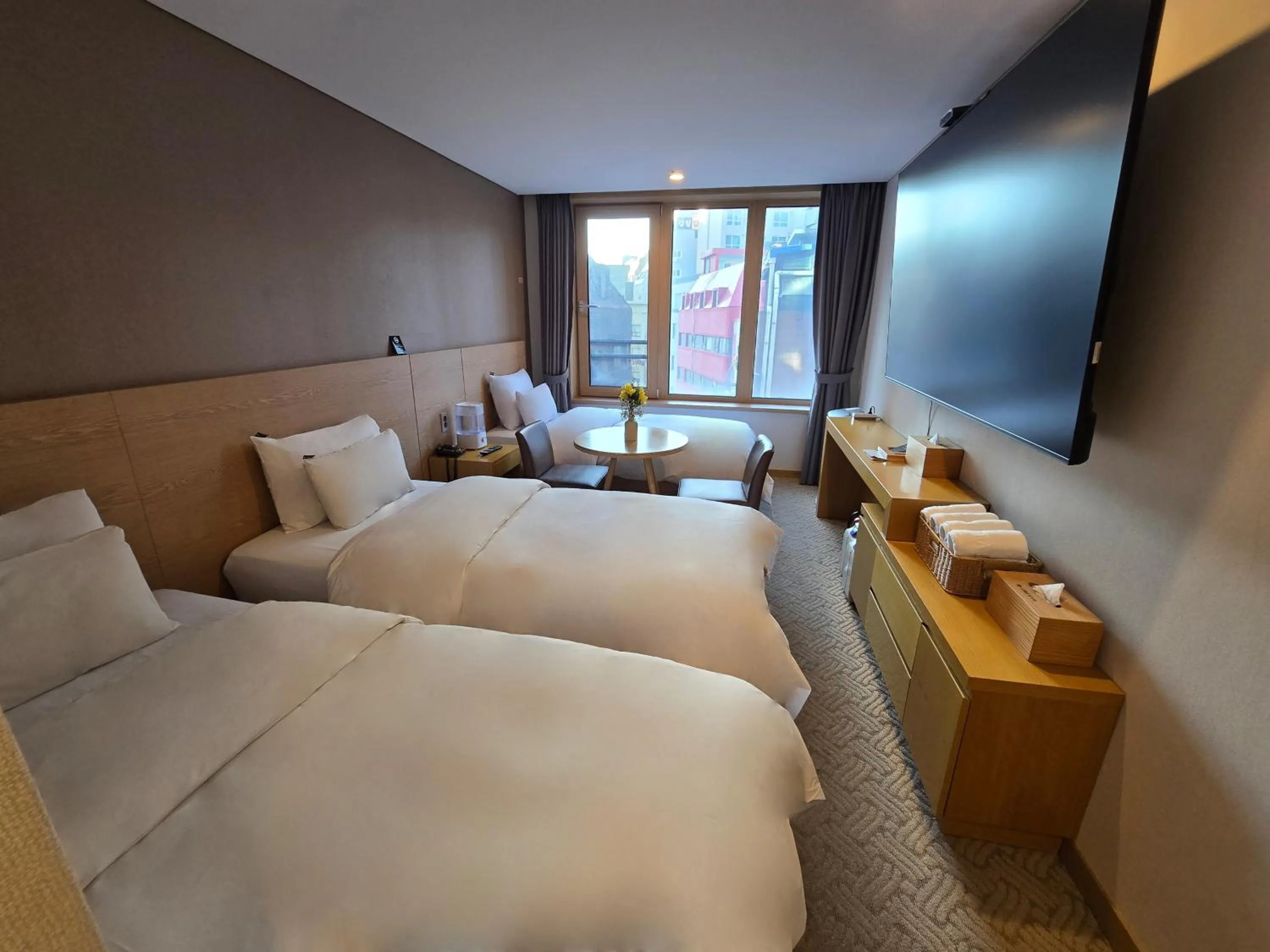 Bed in Lumia Tourist Hotel