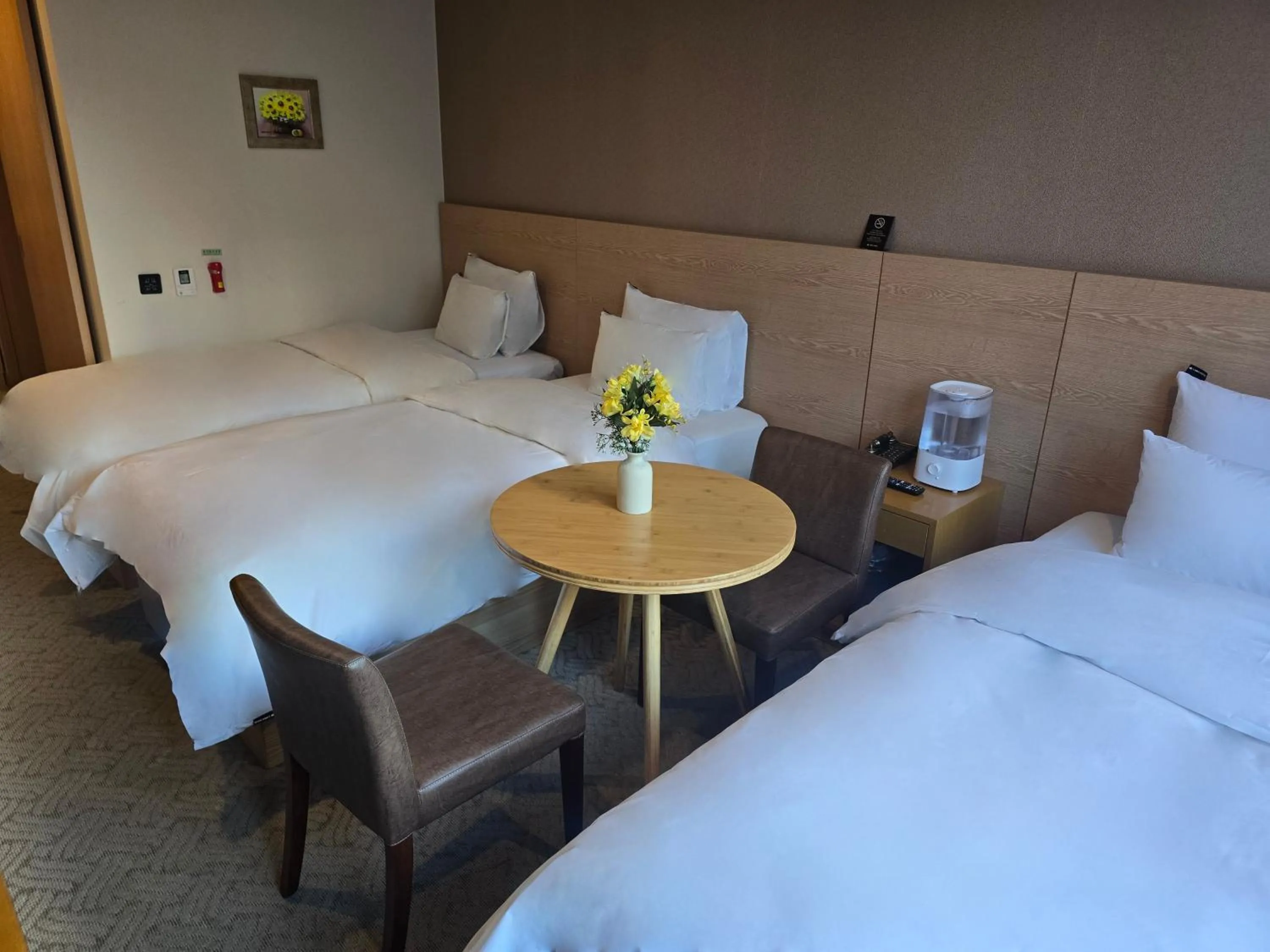 Bed in Lumia Tourist Hotel