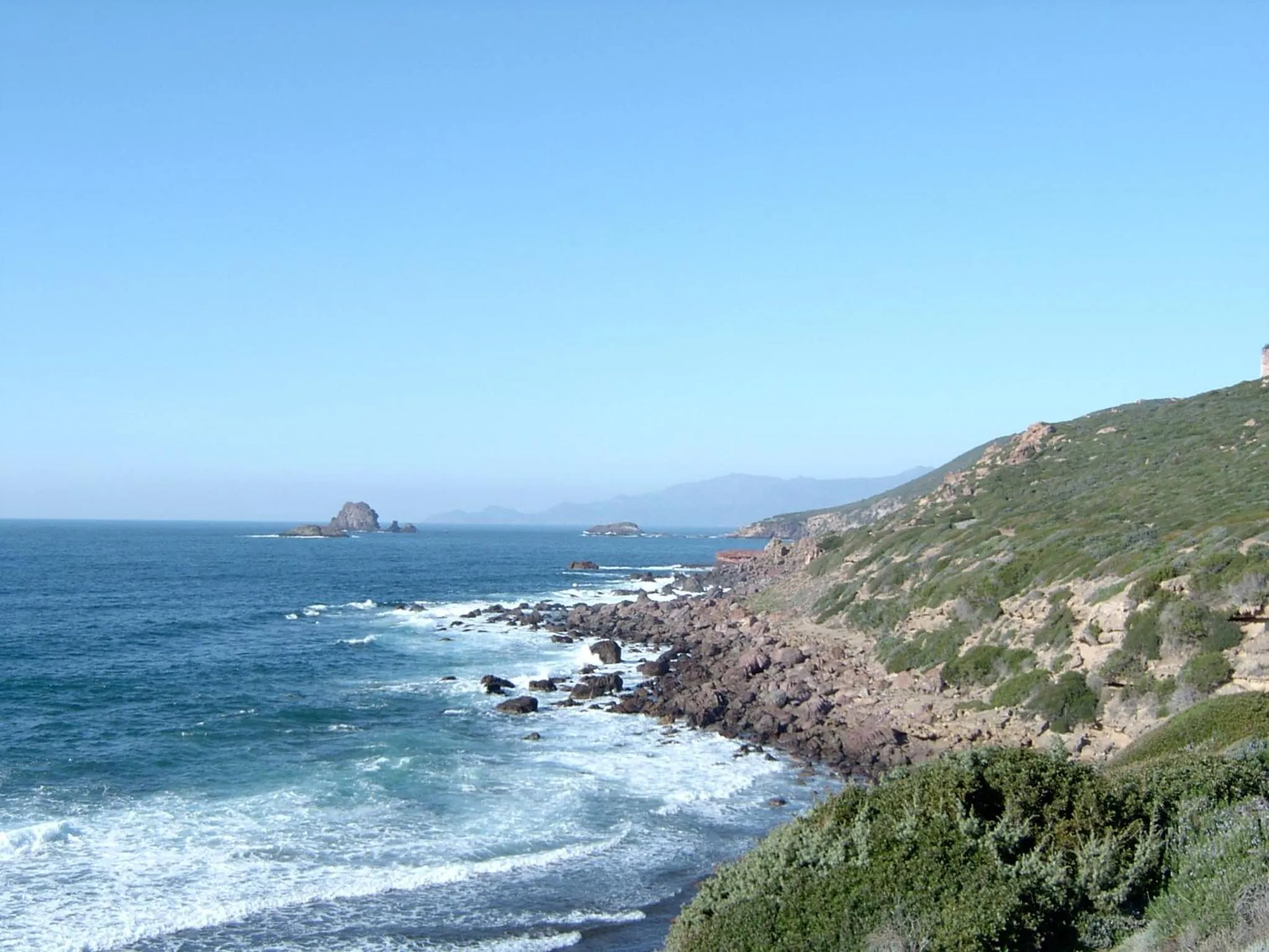 Natural landscape in Hotel Maison Tresnuraghes