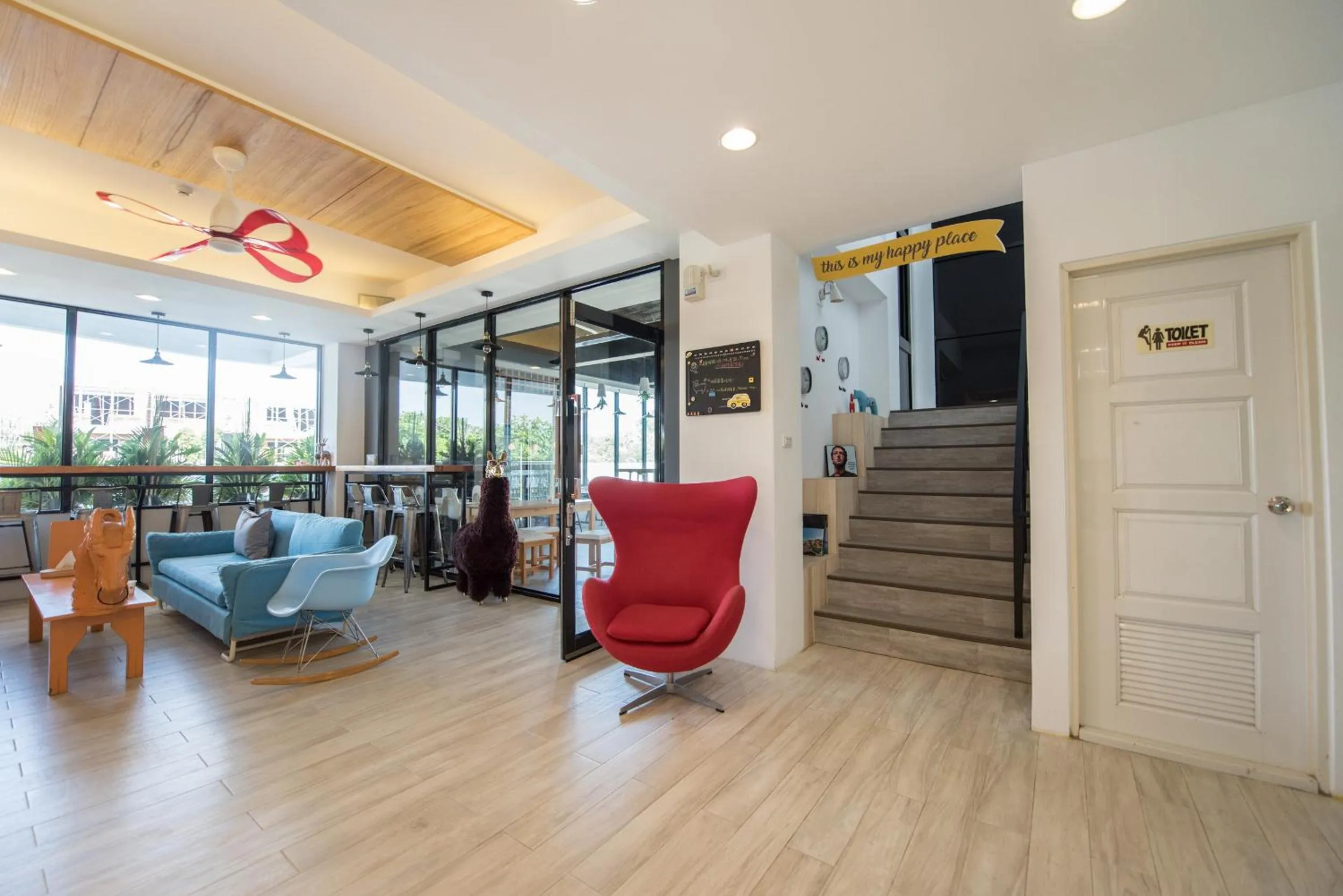 Living room in Secret Path B&B