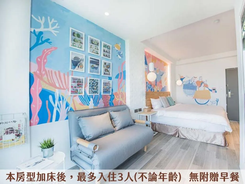 Bedroom, Bed in Secret Path B&B