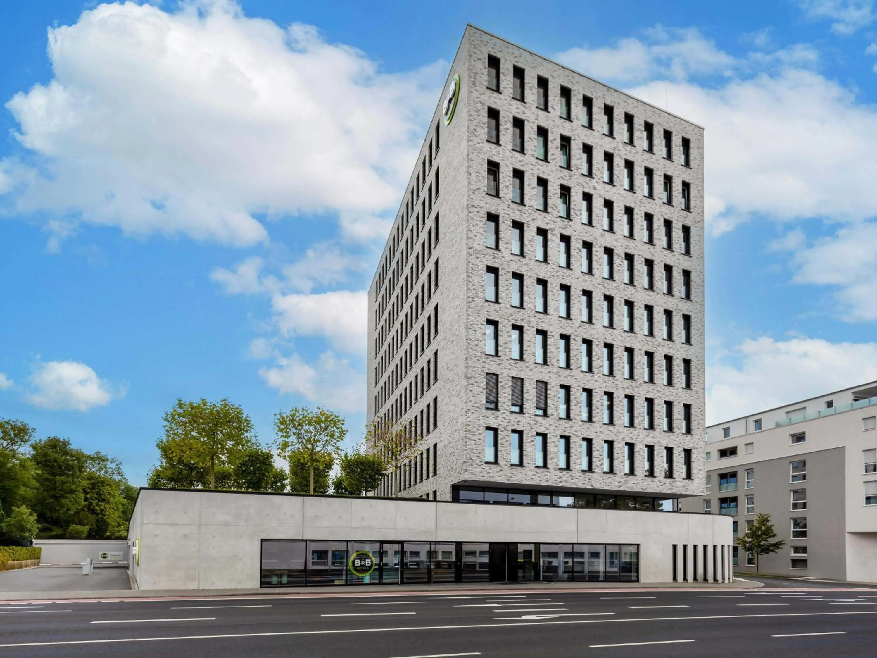 Property building in B&B Hotel Fulda-City