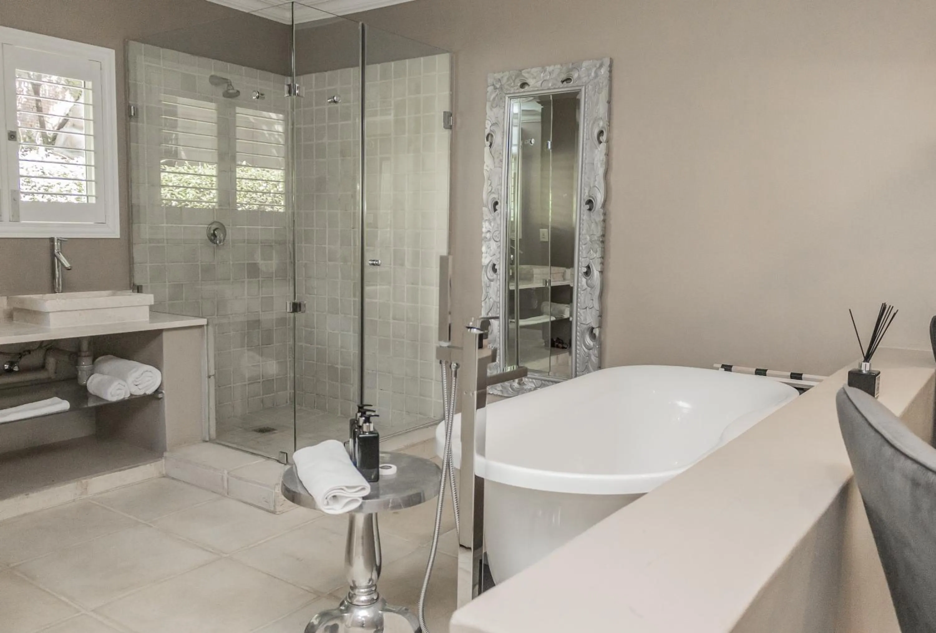 Shower in The Wesley Boutique Hotel & Spa