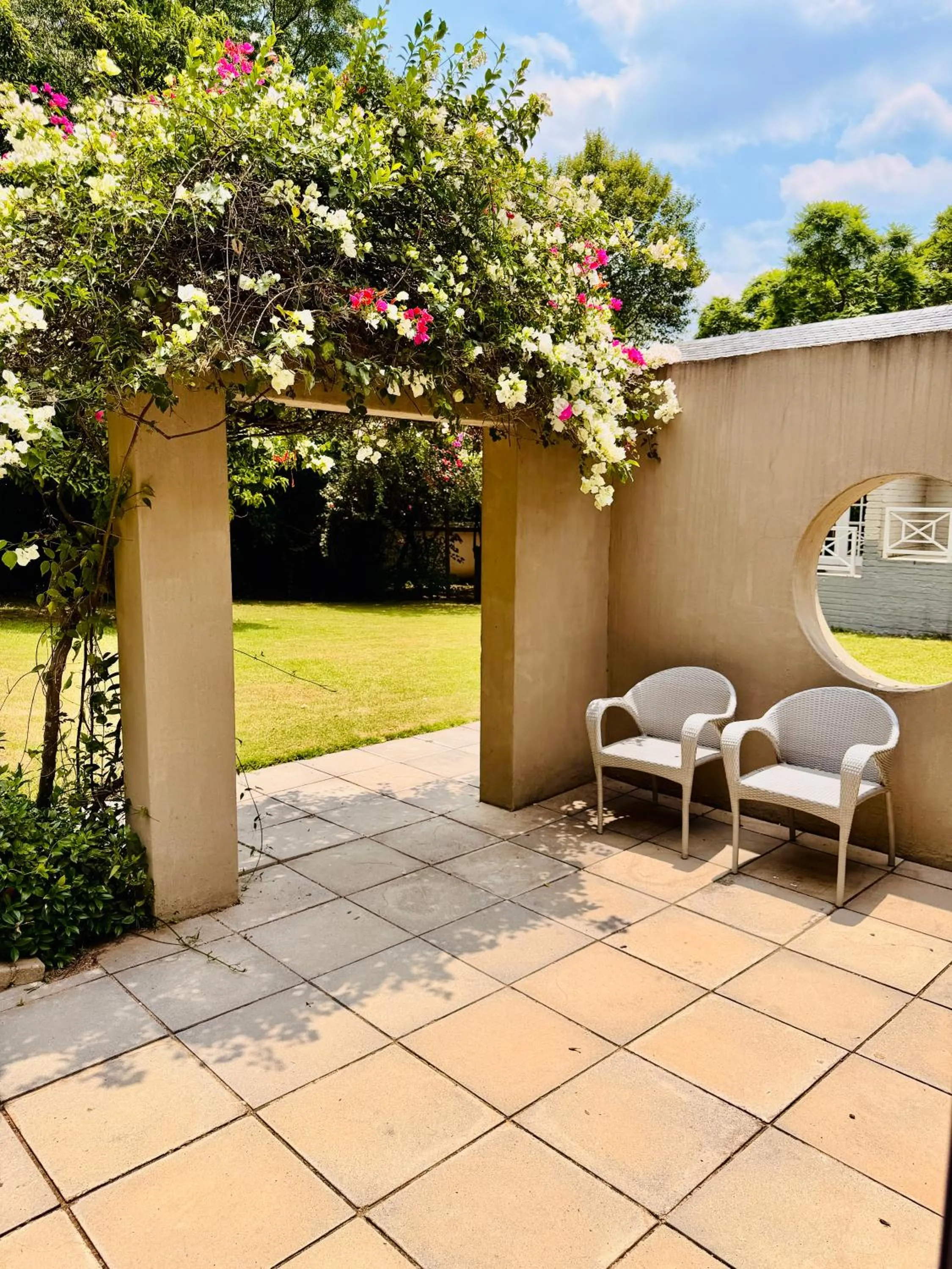 Inner courtyard view in The Wesley Boutique Hotel & Spa
