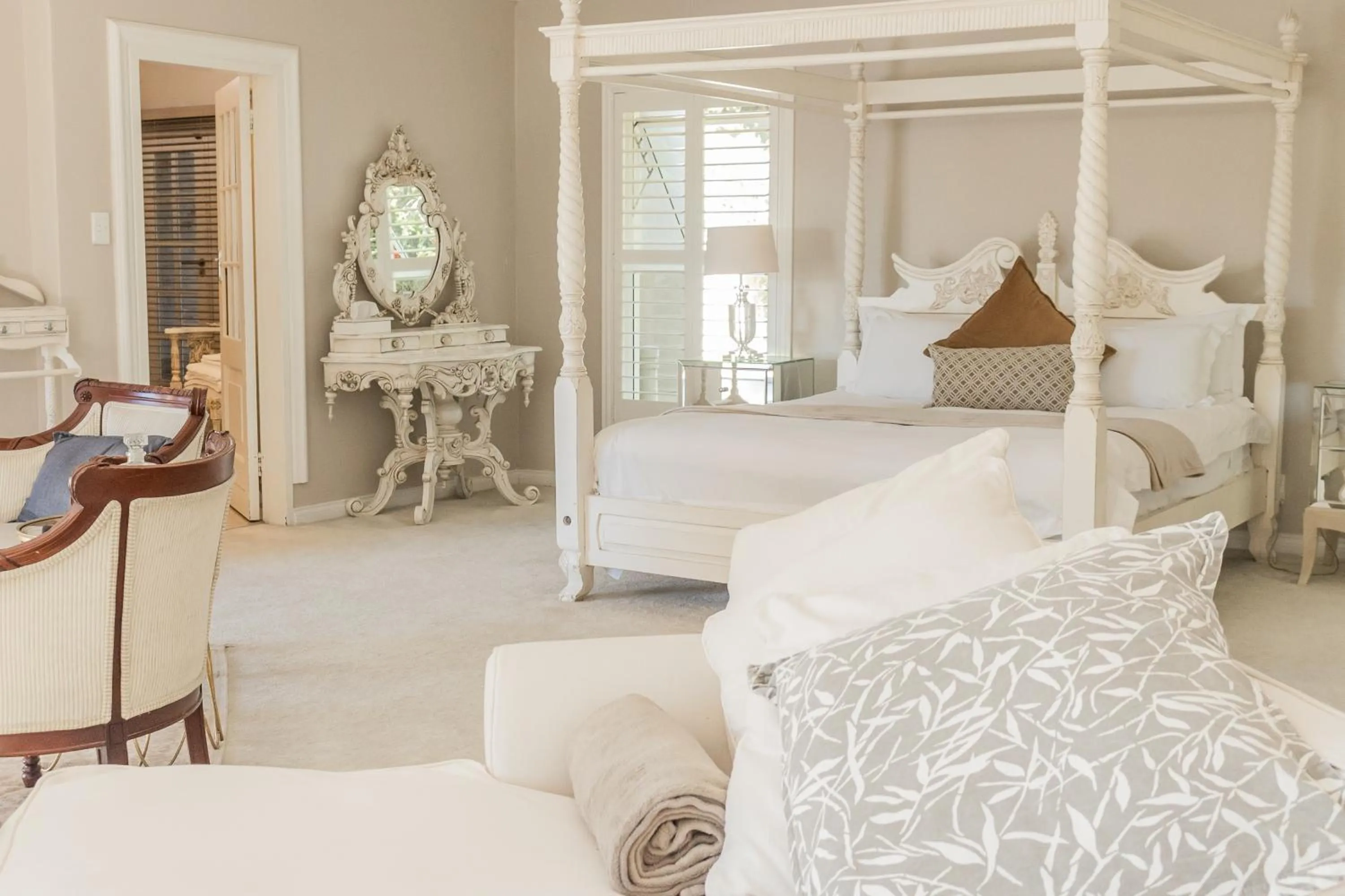 Bed in The Wesley Boutique Hotel & Spa