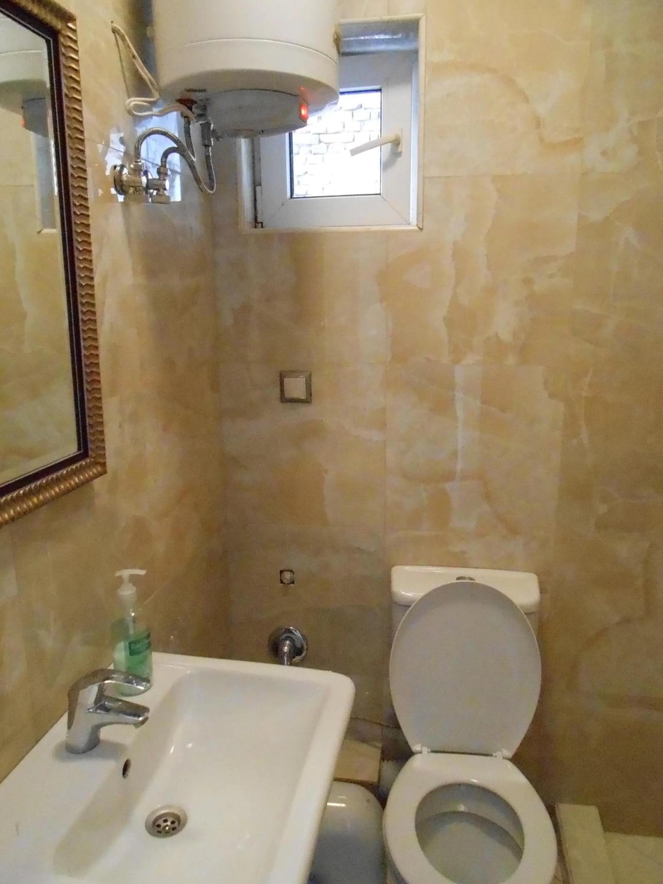 Toilet in Orient Express Guest House