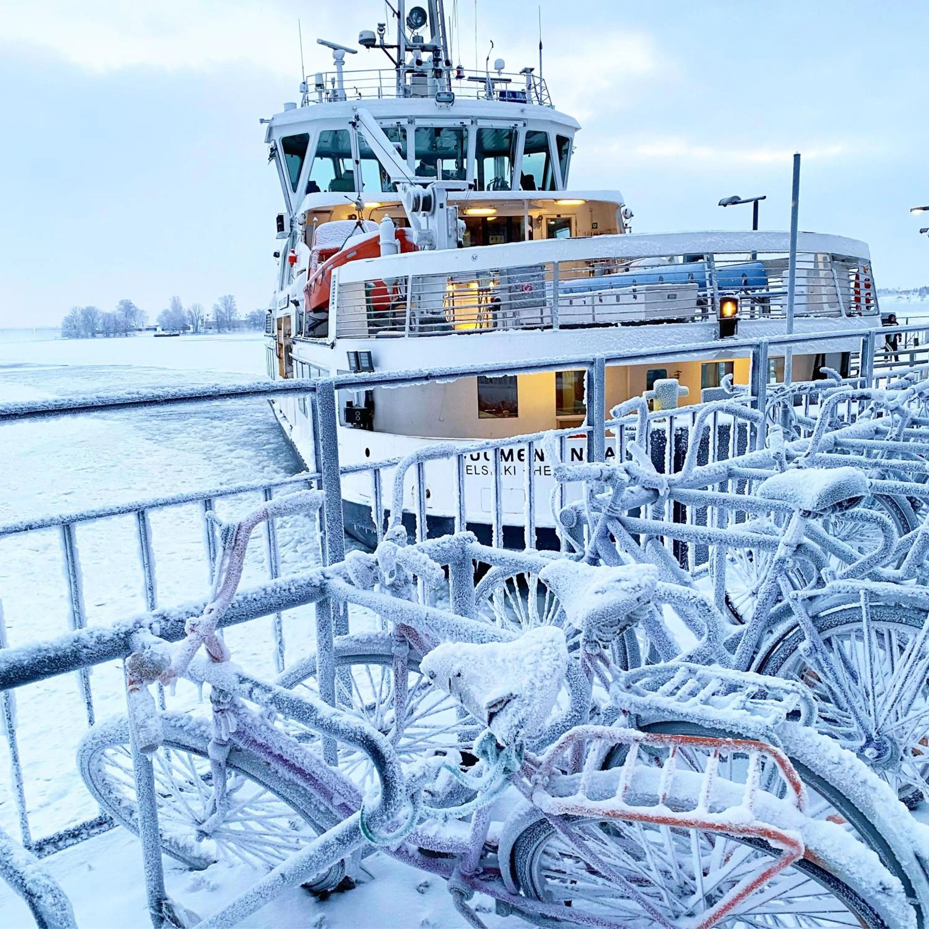 Winter in Hostel Suomenlinna