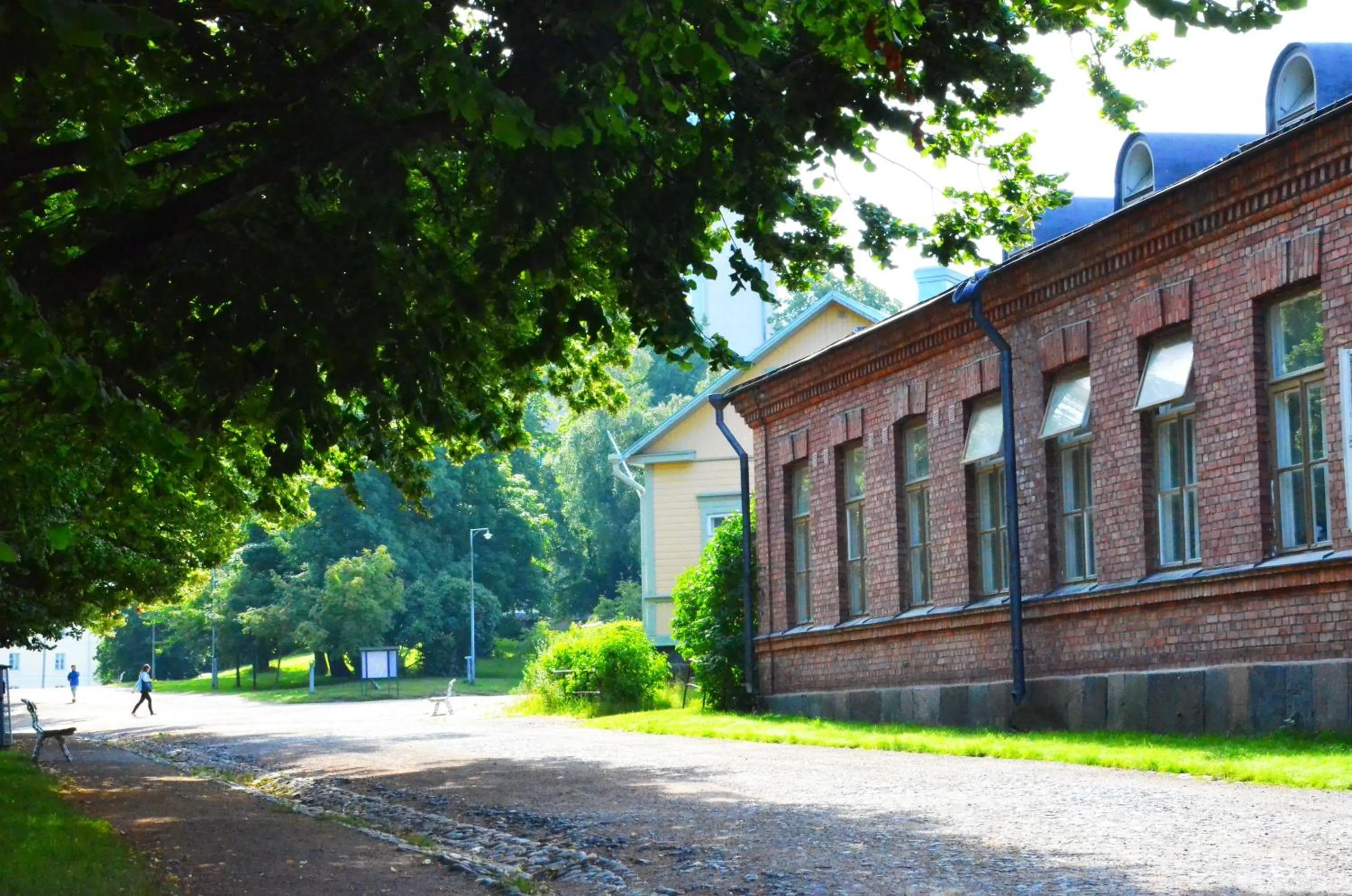 Property building in Hostel Suomenlinna