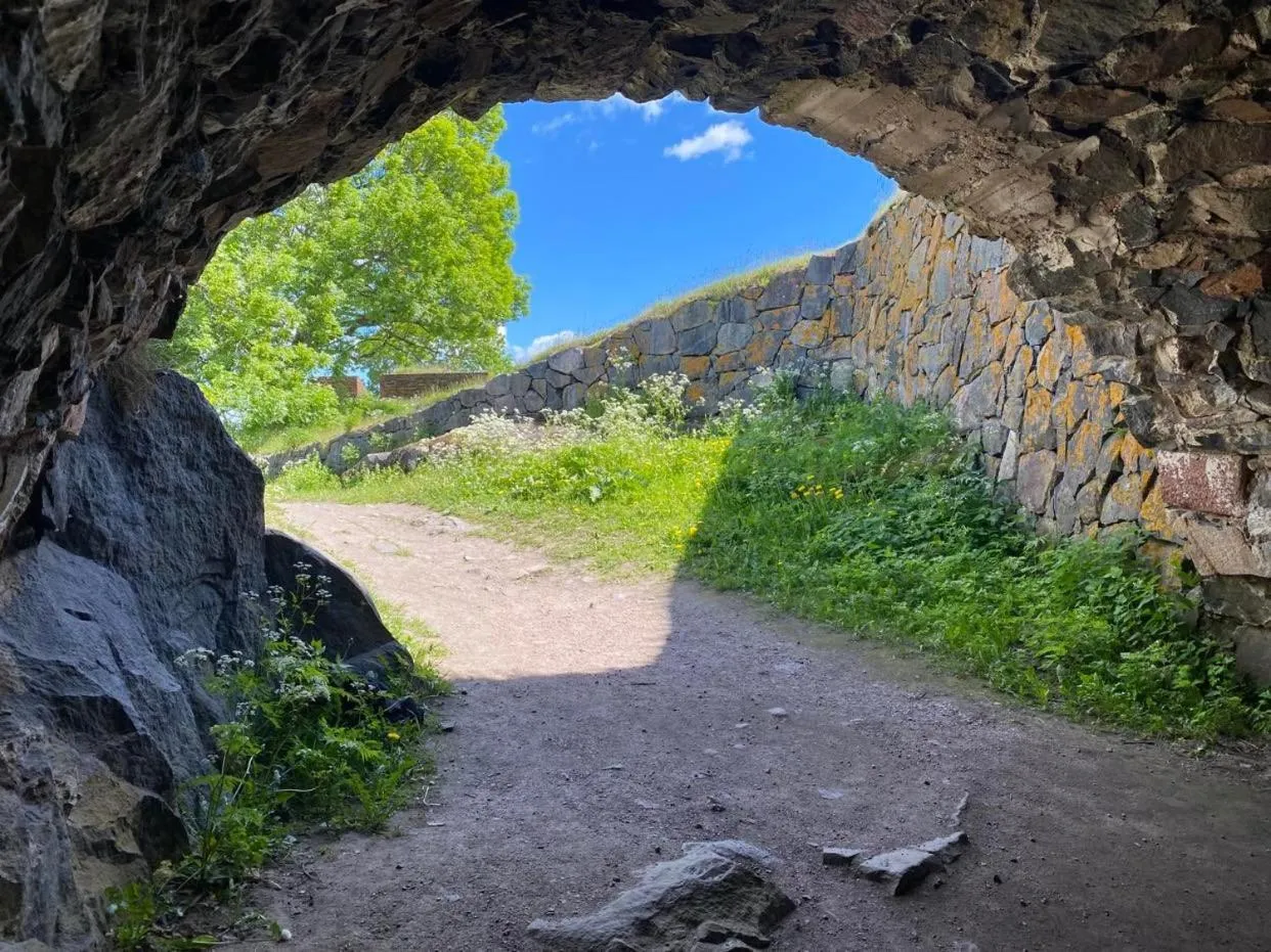 Natural landscape in Hostel Suomenlinna