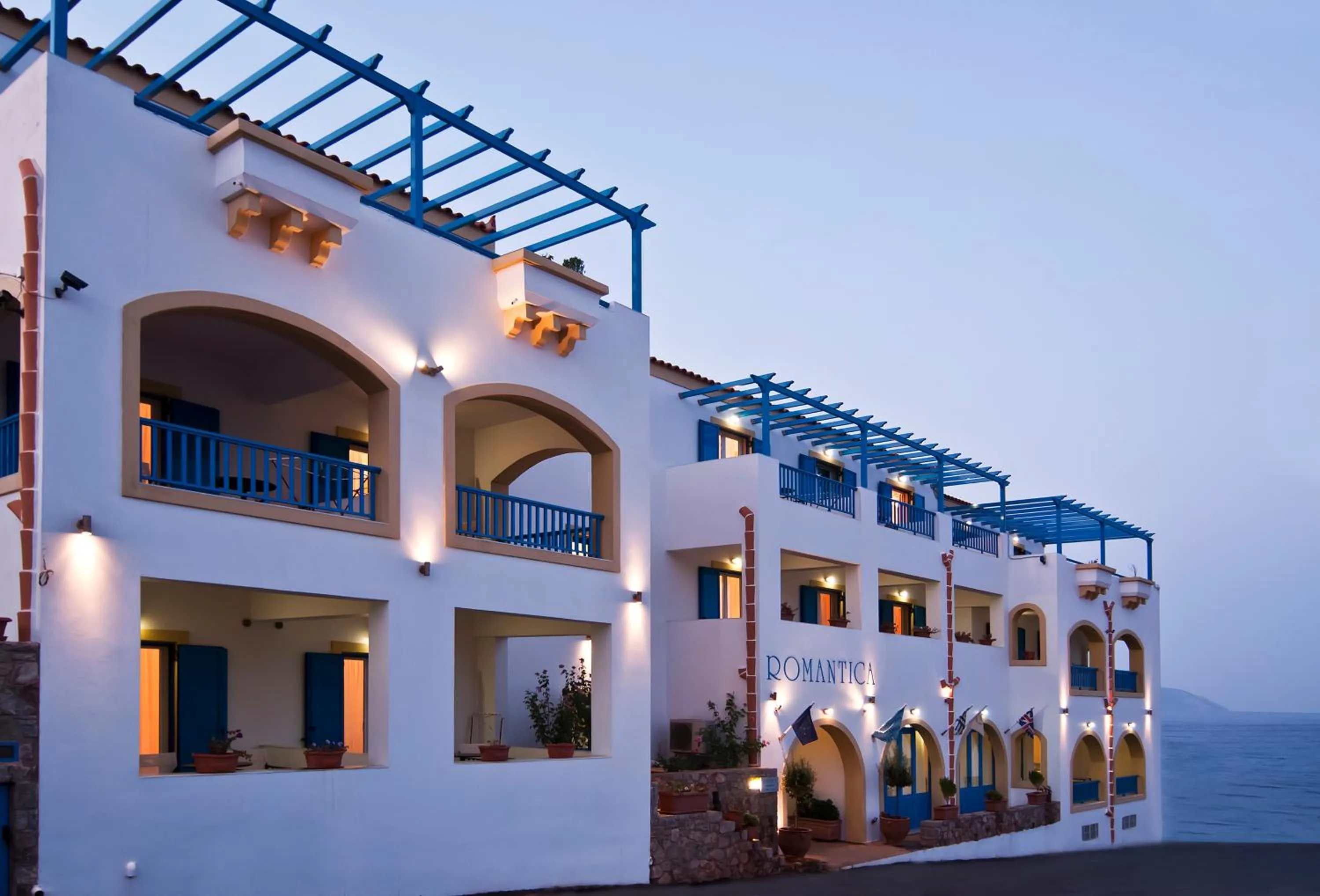 Property building in Romantica Hotel