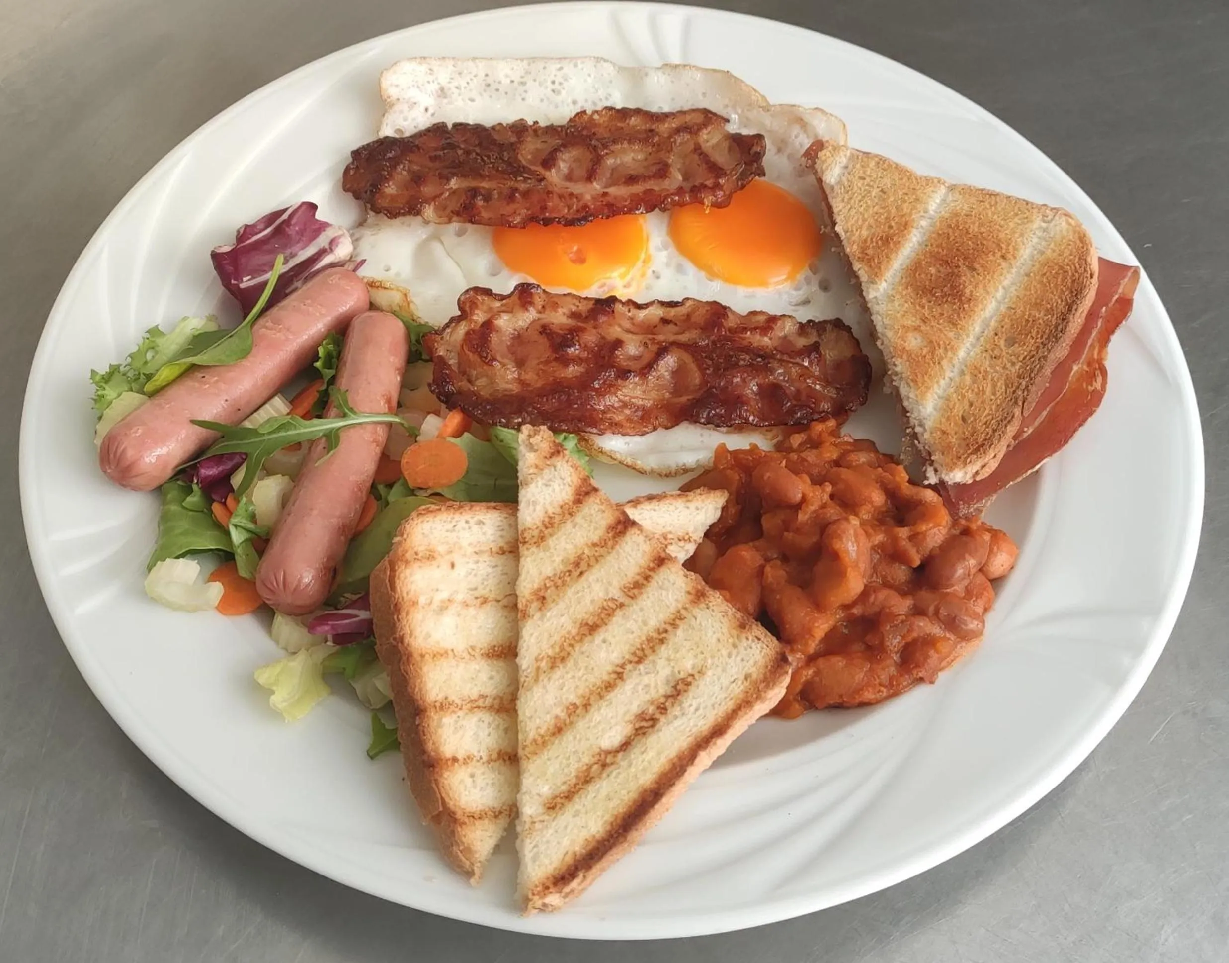 English/Irish breakfast in Hotel Losanna Cervia