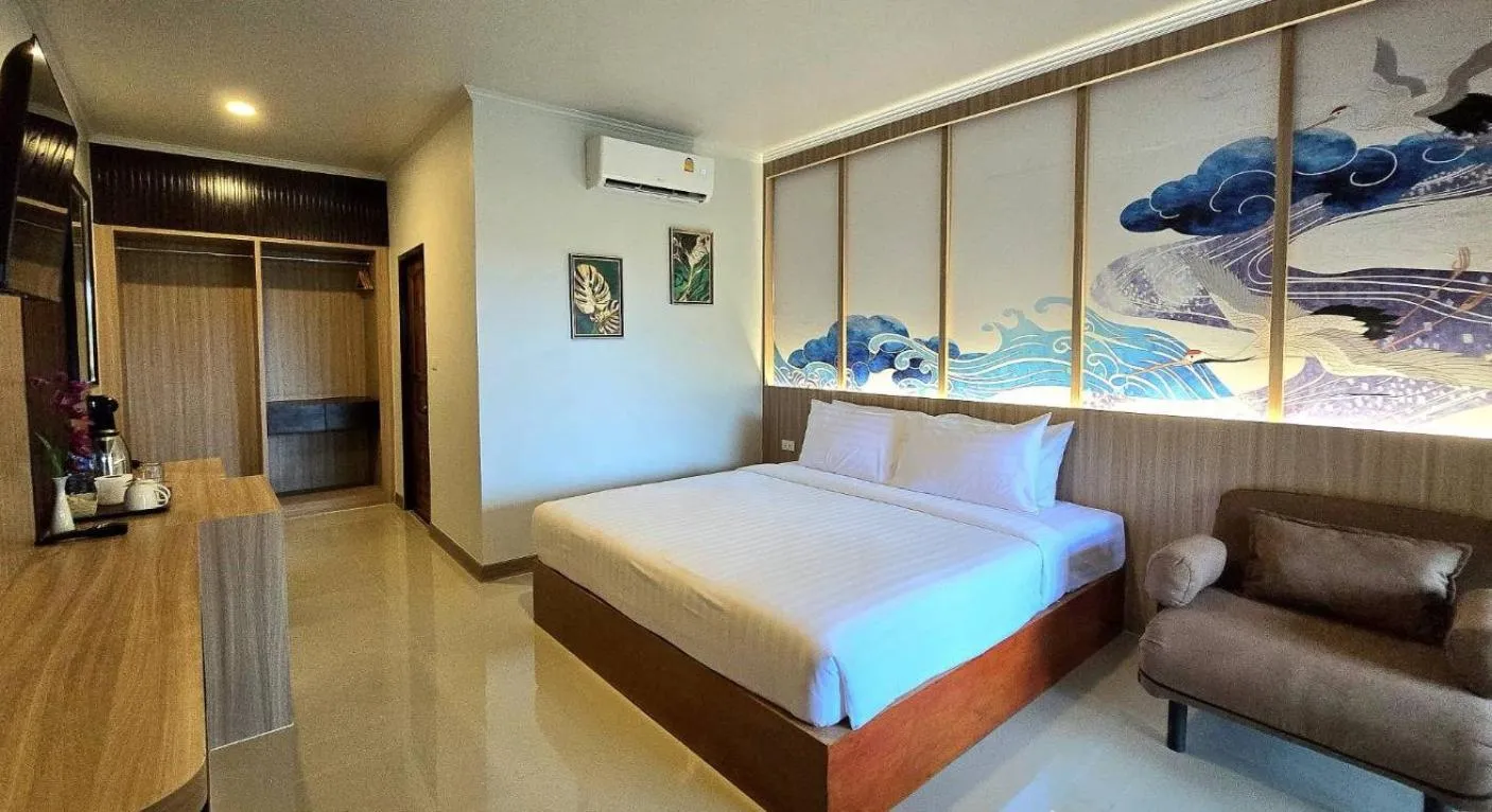 Bed in Diamond Cave Resort