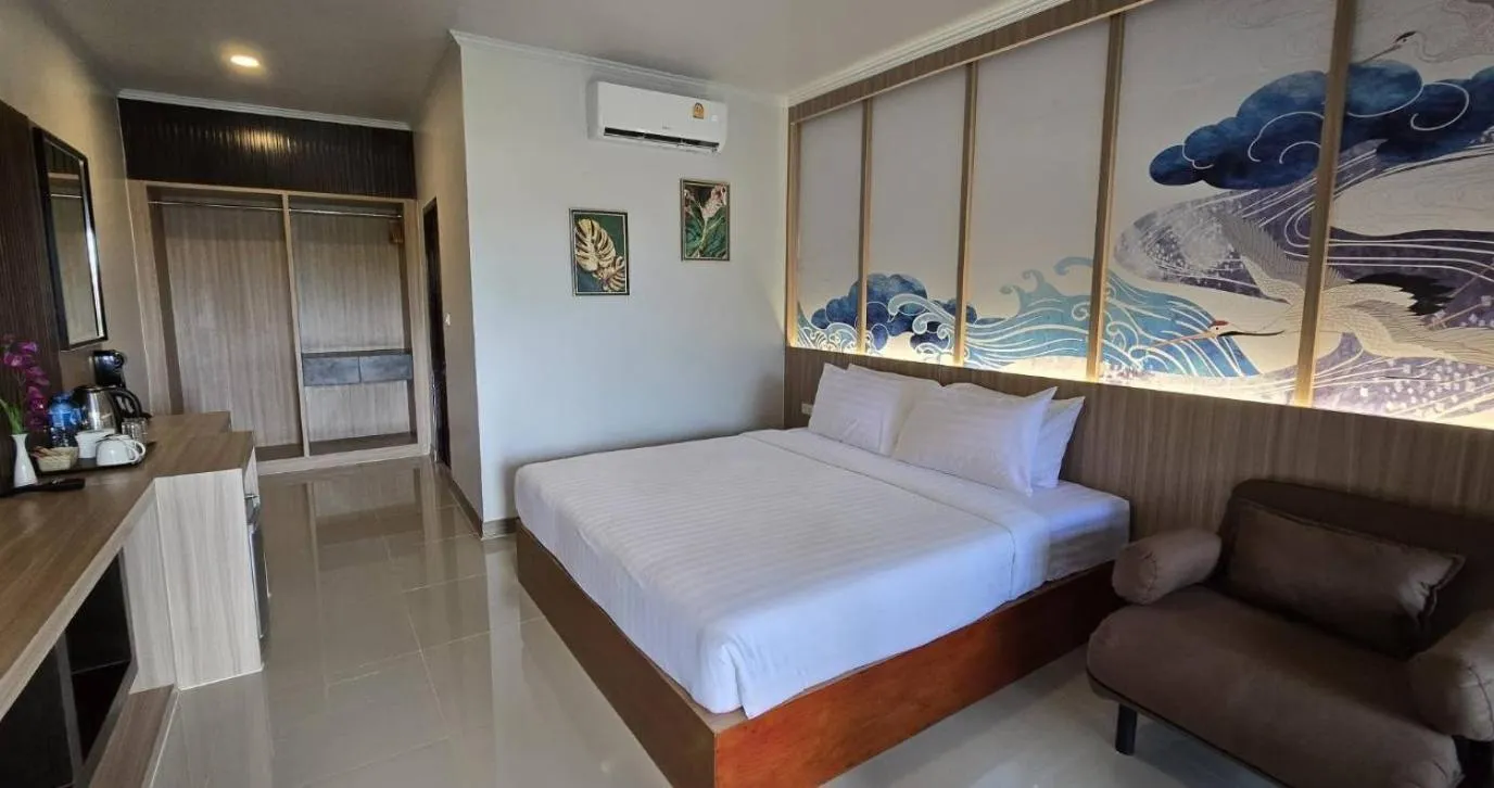 Bed in Diamond Cave Resort