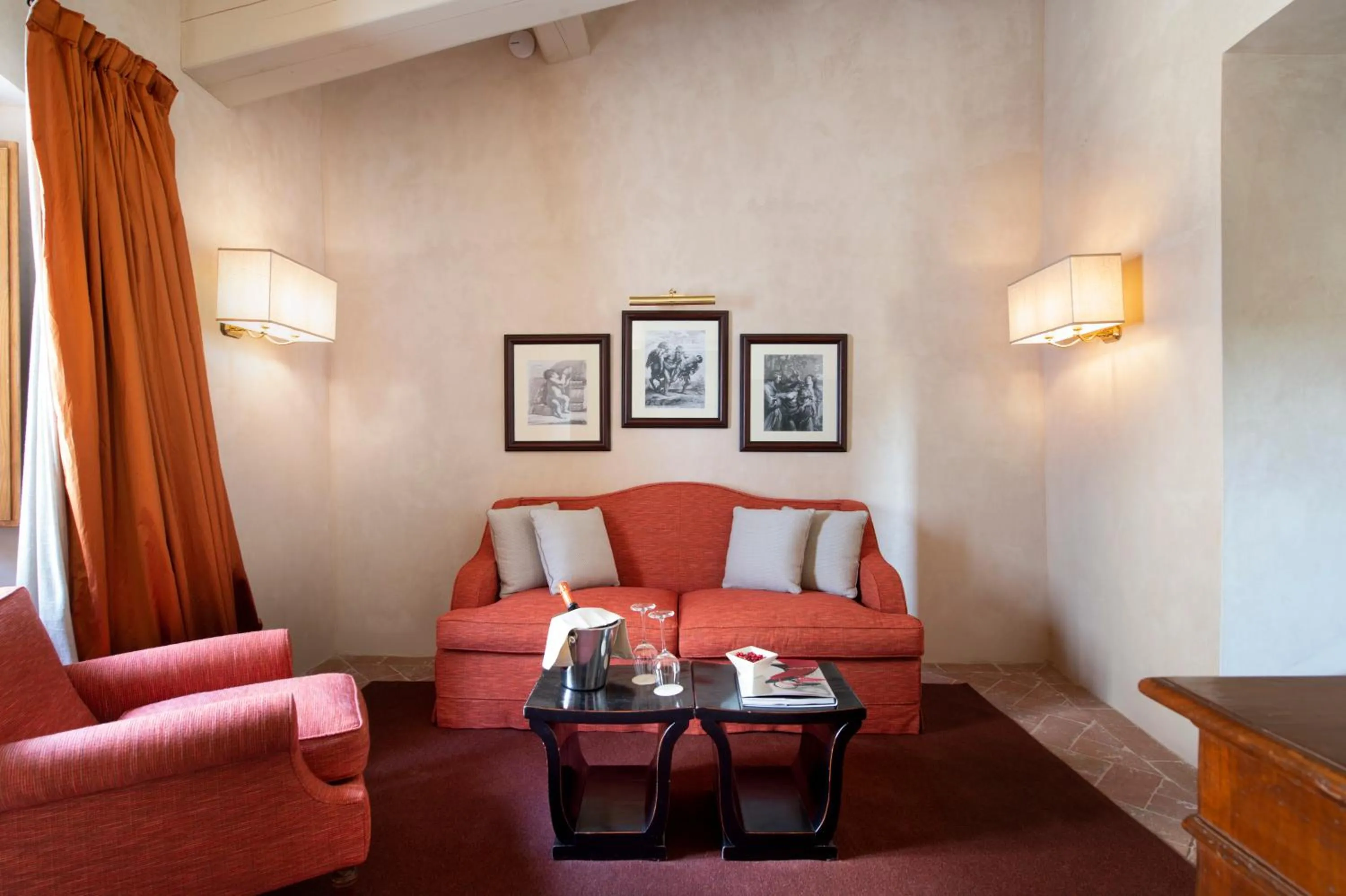 Living room in Viesca Toscana Suites & Villas