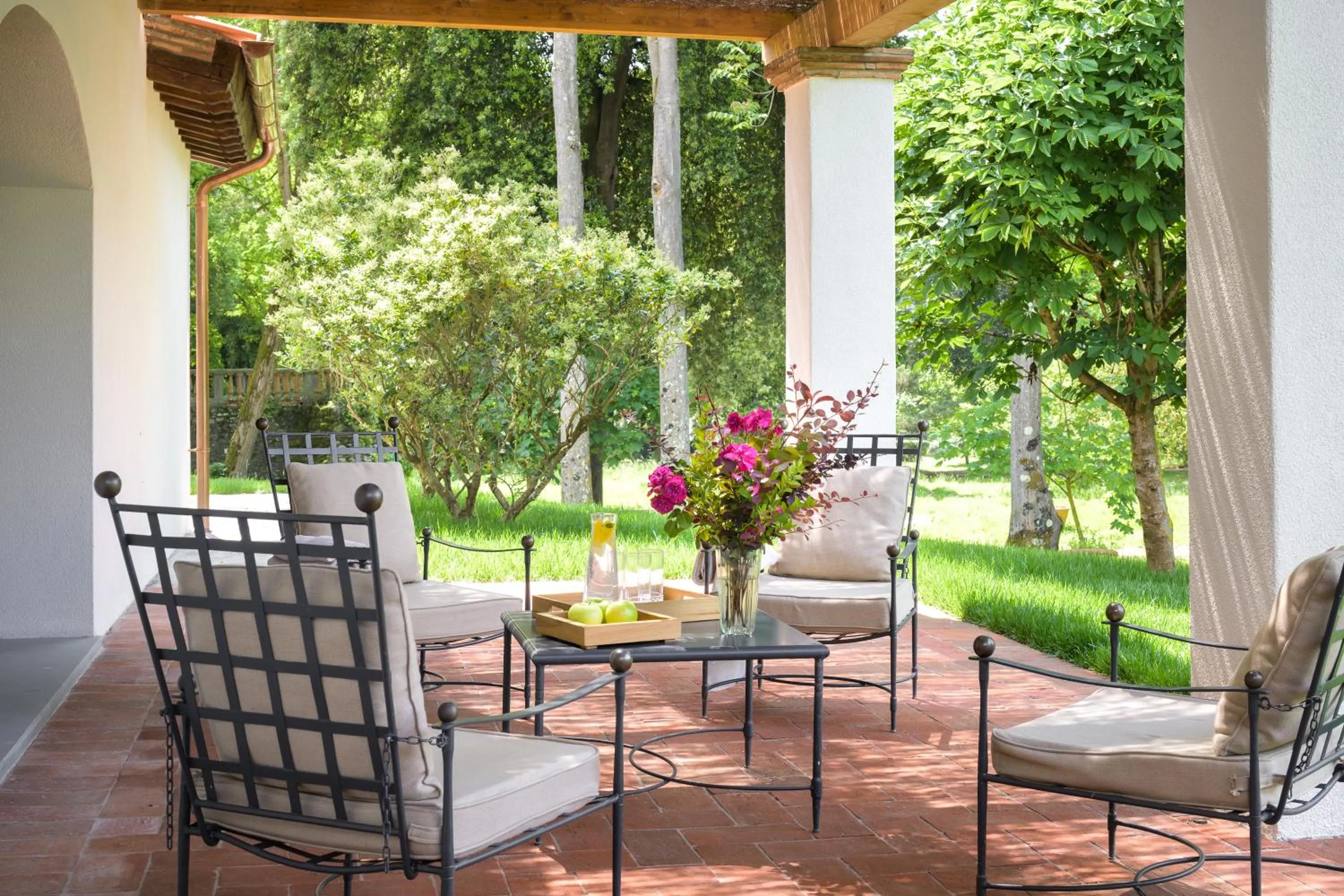 Patio in Viesca Toscana Suites & Villas