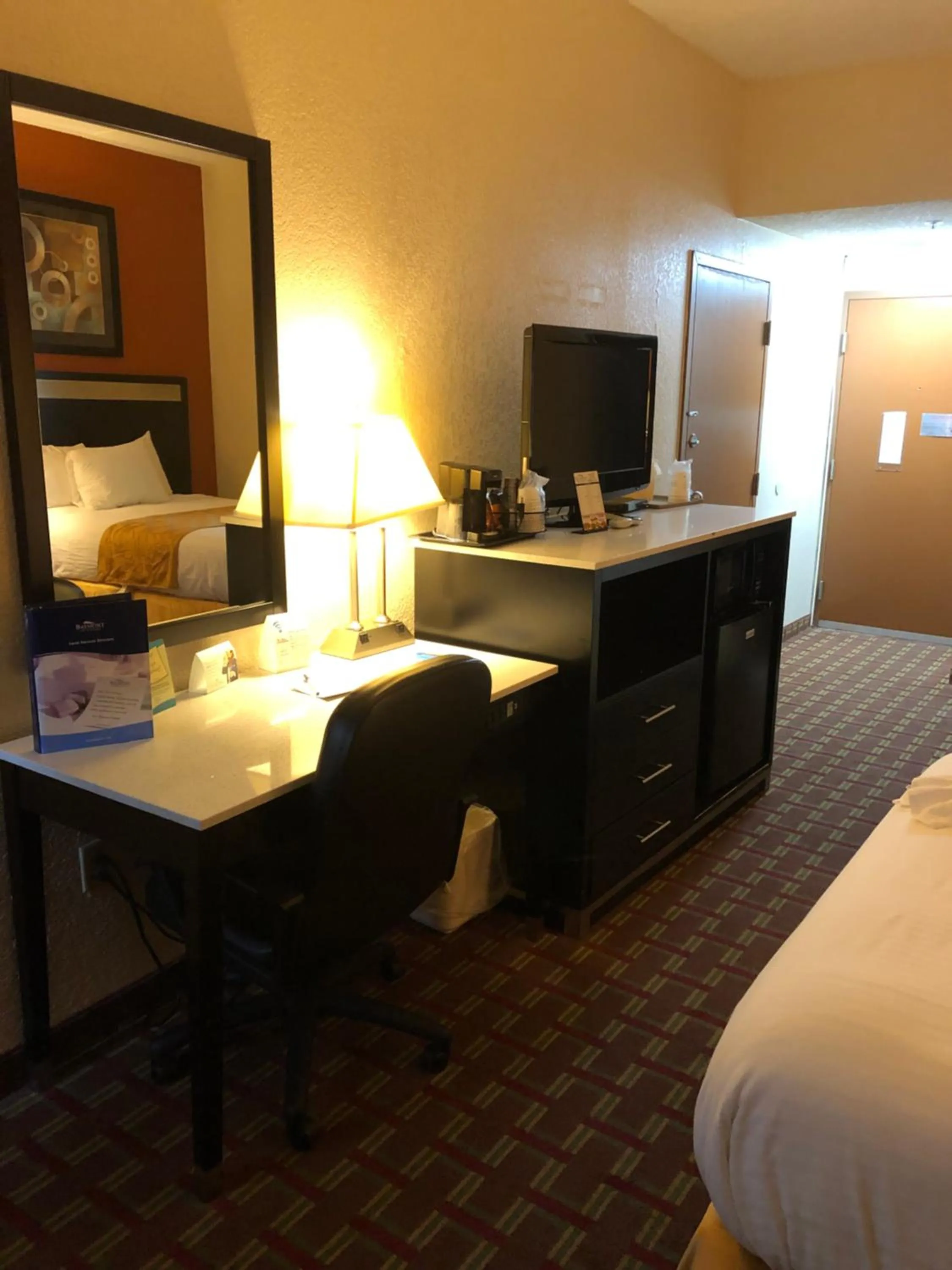 Bed in Baymont by Wyndham Cincinnati Sharonville