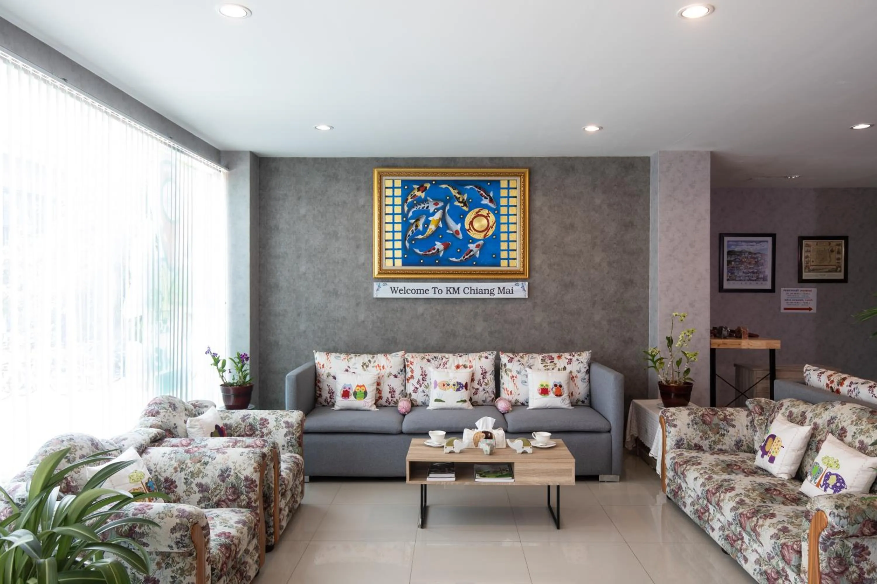 Lobby or reception in Km Hotel Chiang Mai