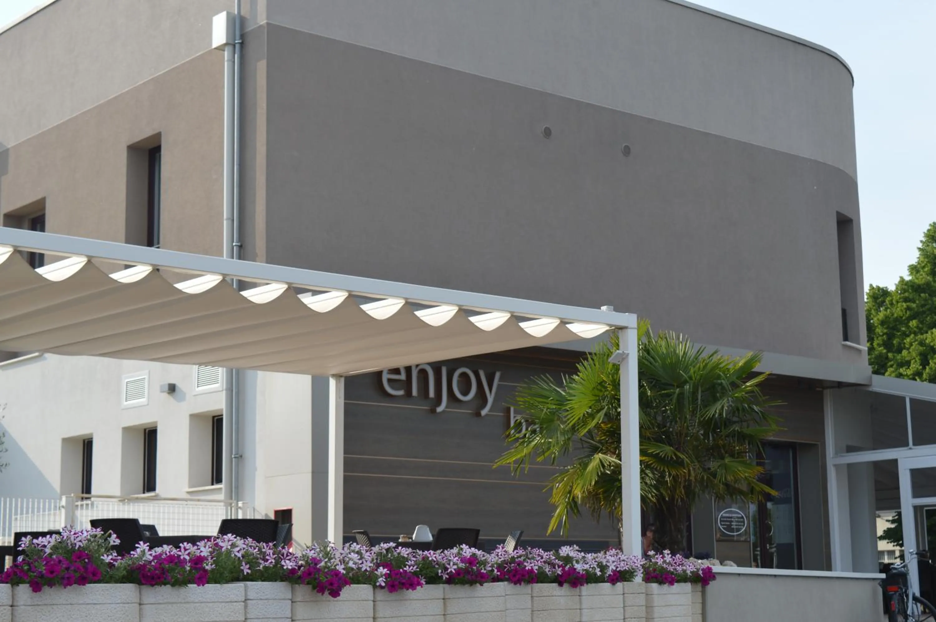 Property building in Hotel Enjoy