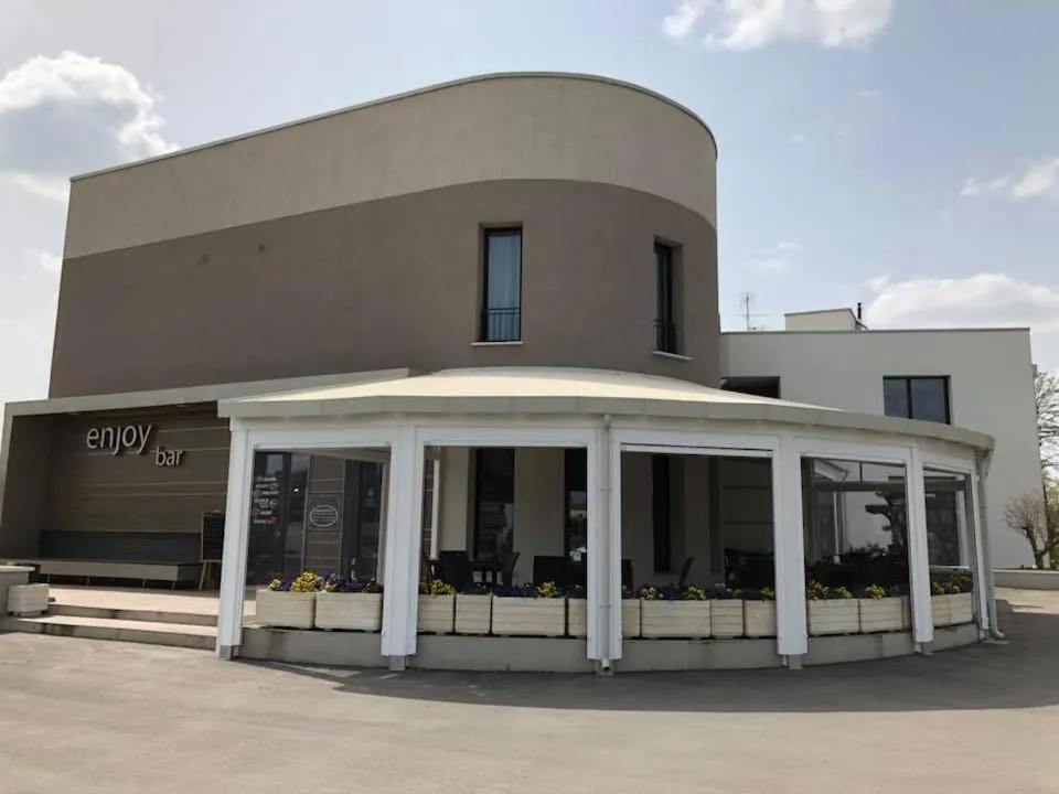 Property building in Hotel Enjoy