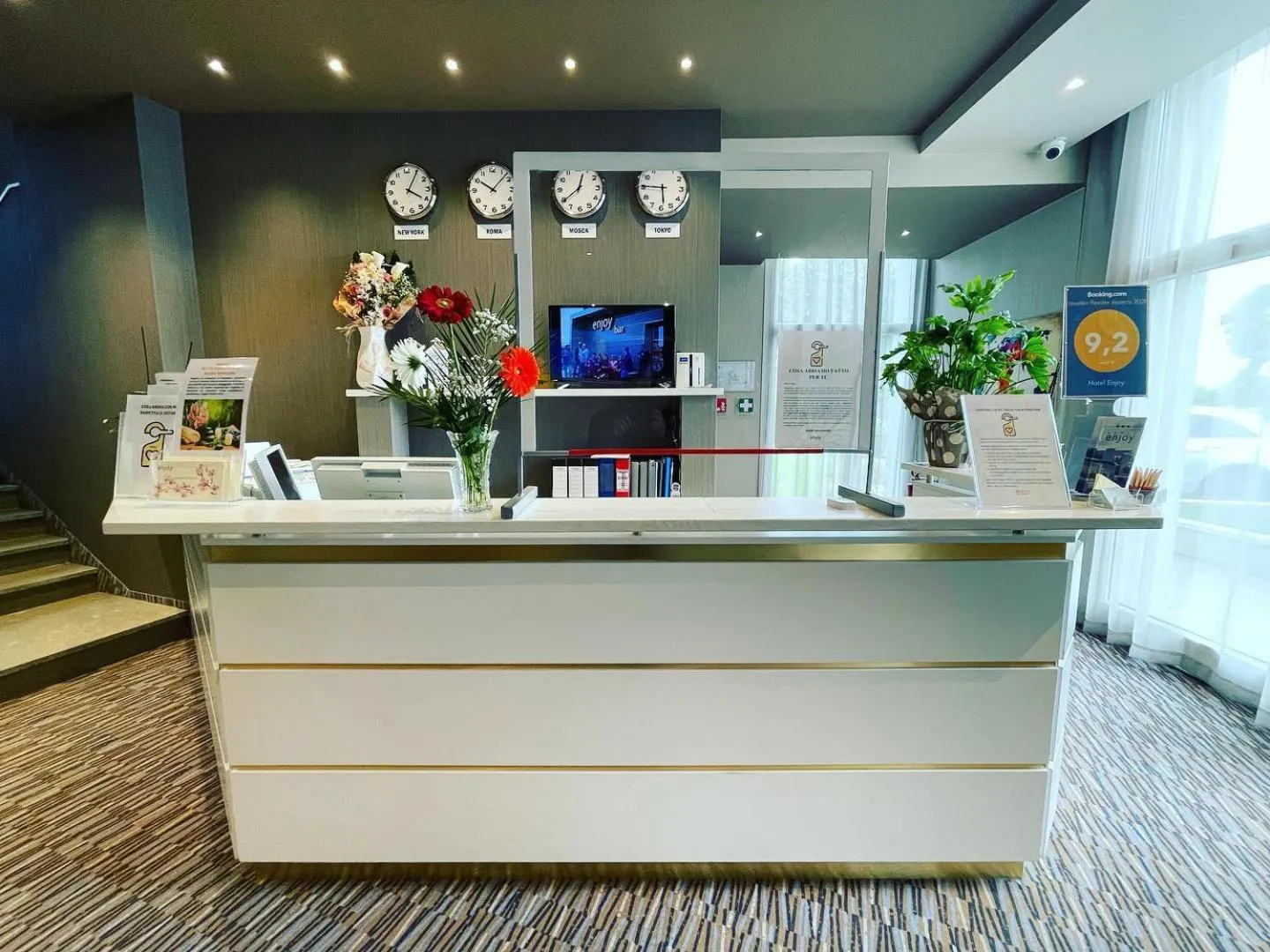 Staff in Hotel Enjoy