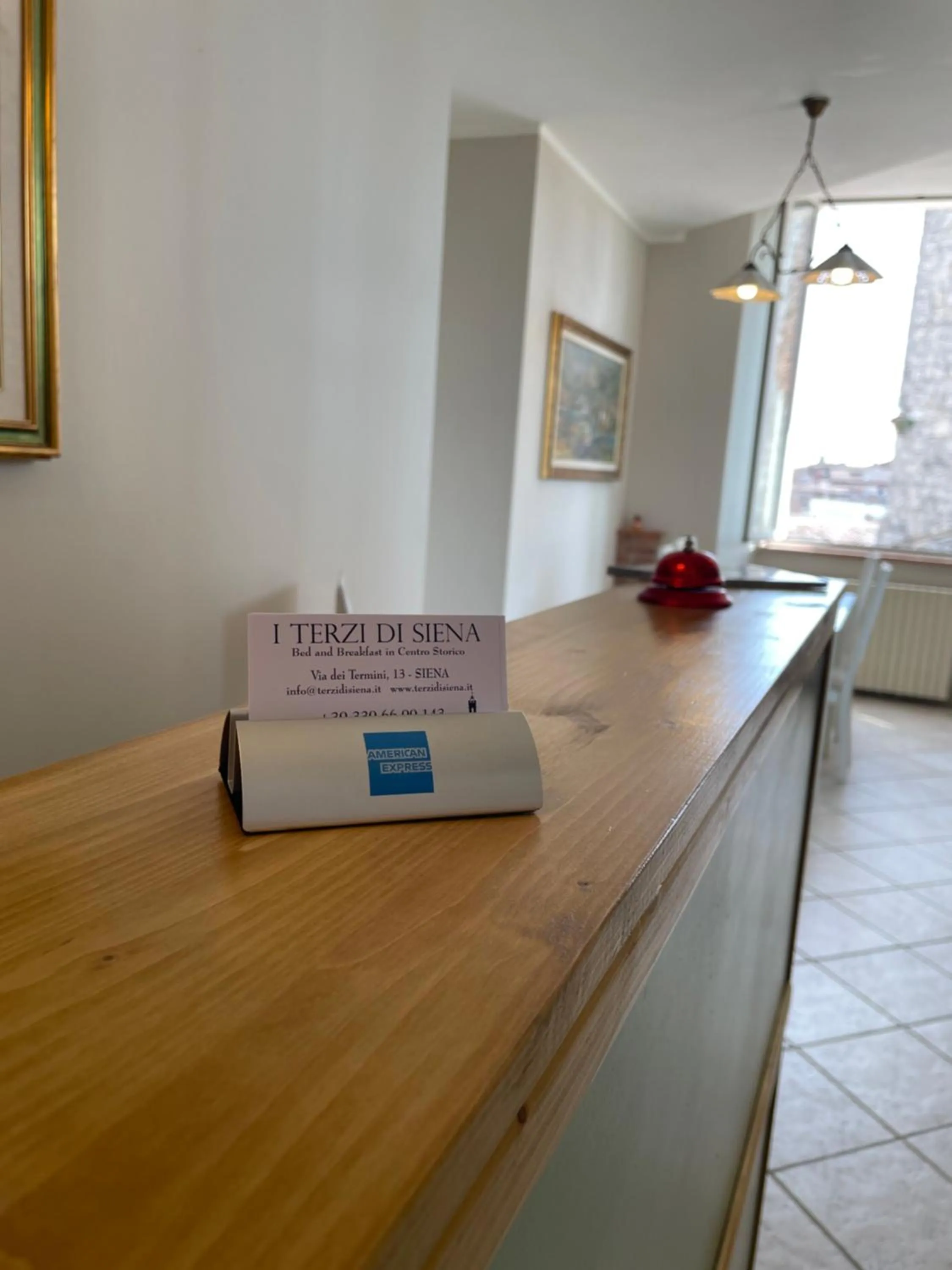 Lobby or reception in I Terzi Di Siena - Rooms Only