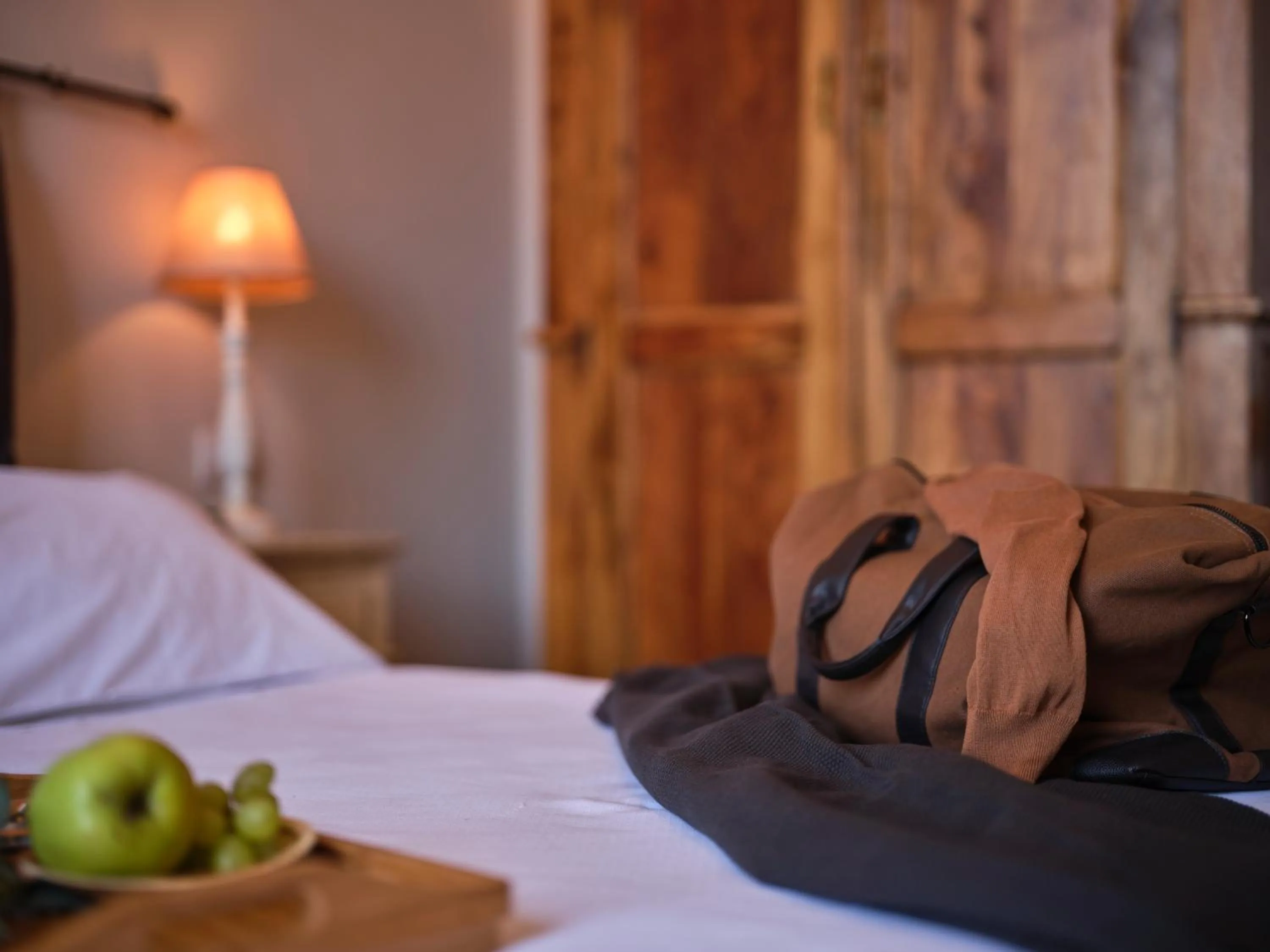 Bedroom, Bed in I Terzi Di Siena - Rooms Only